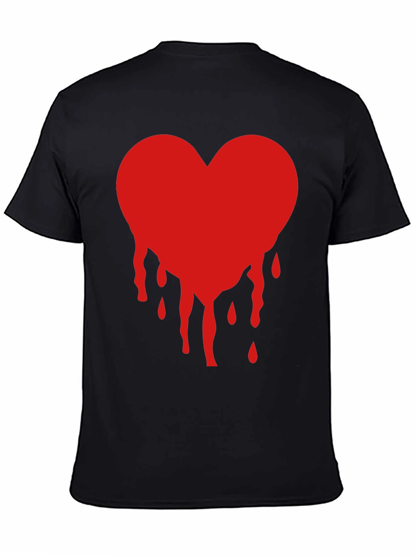 Bleeding Heart Graphic Tee - Trendy Casual Style