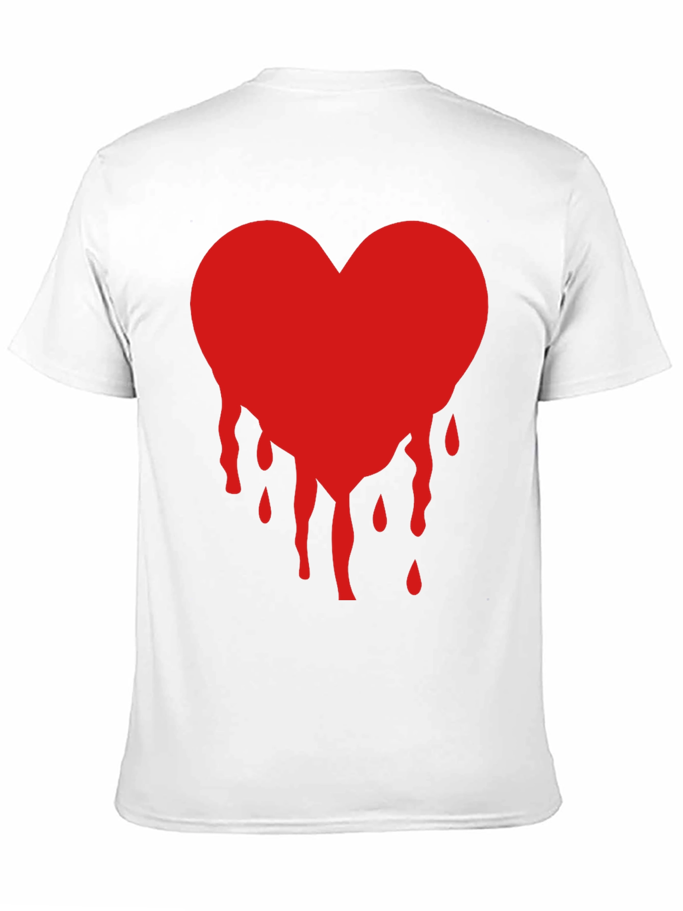 Bleeding Heart Graphic Tee - Trendy Casual Style