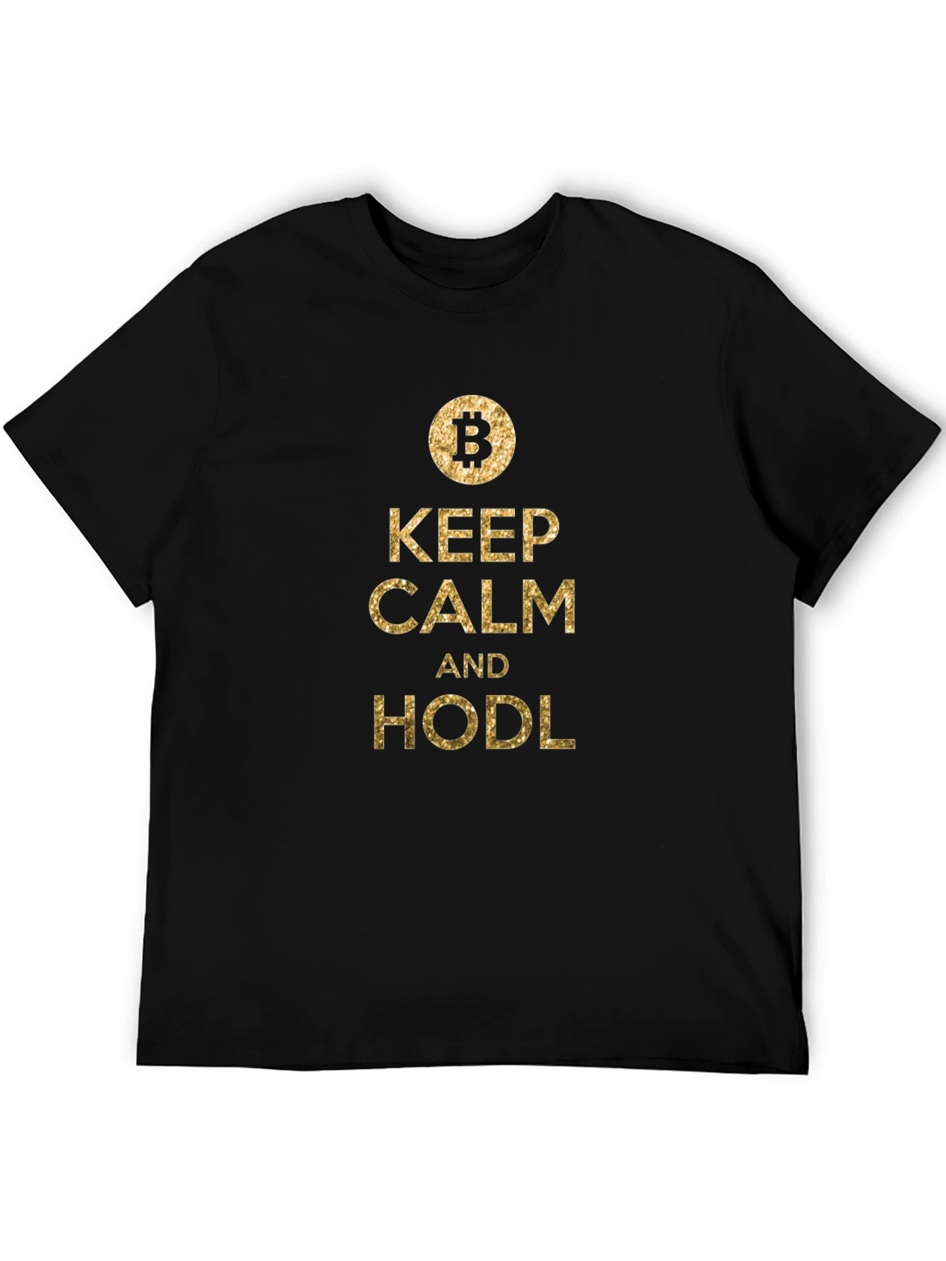 Keep Calm and HODL Bitcoin T-Shirt