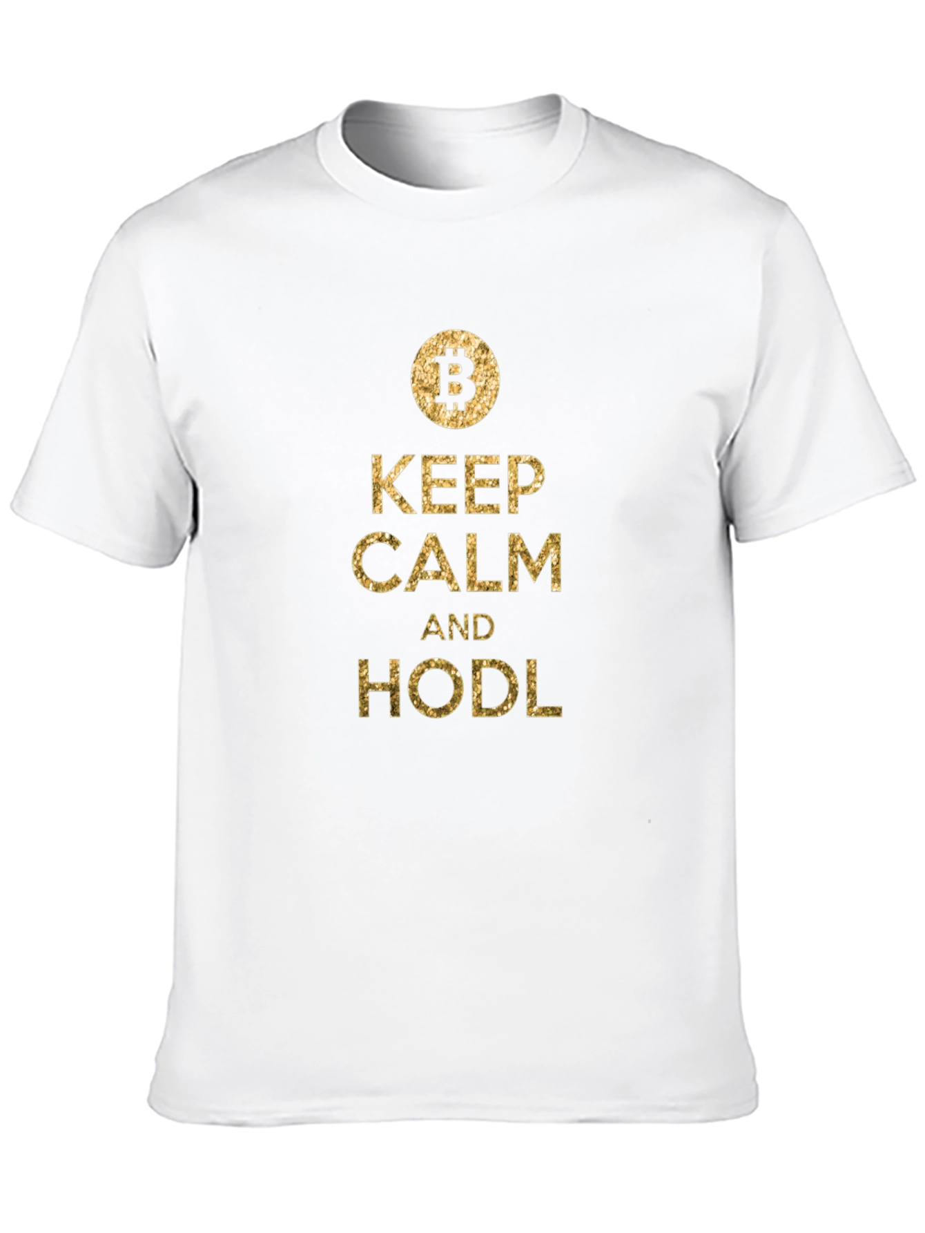 Keep Calm and HODL Bitcoin T-Shirt