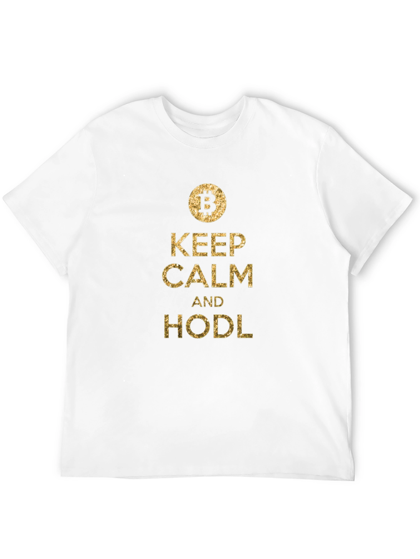 Keep Calm and HODL Bitcoin T-Shirt