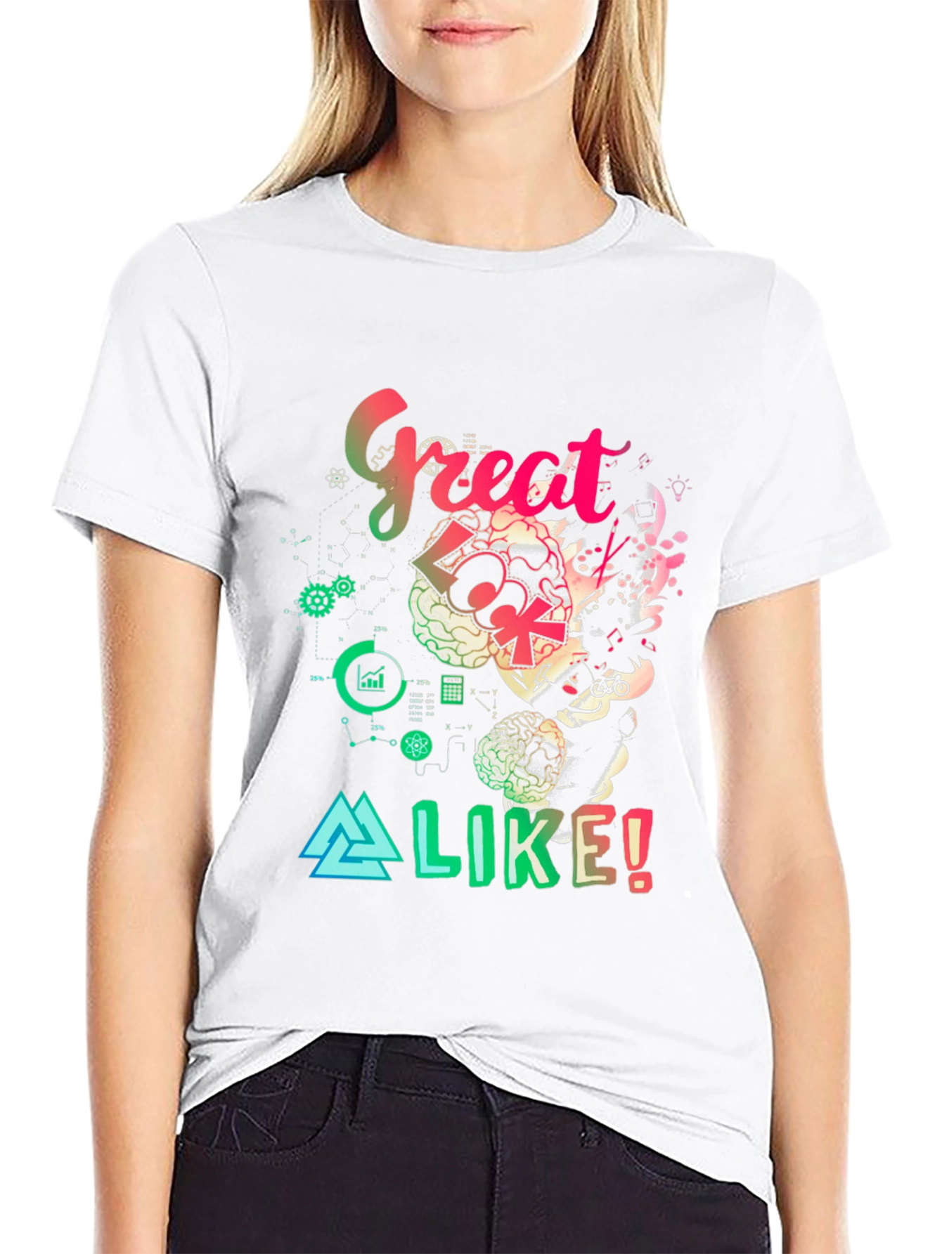 Great Look Alike Graphic T-Shirt