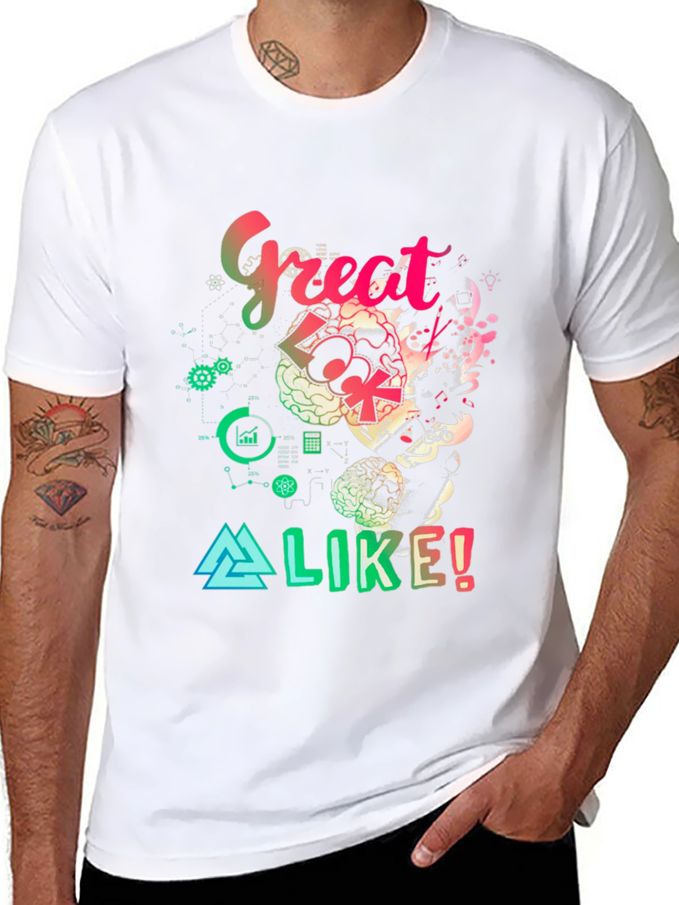 Great Look Alike Graphic T-Shirt