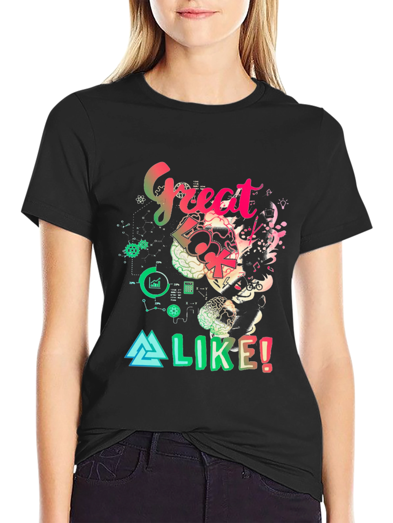 Great Look Alike Graphic T-Shirt