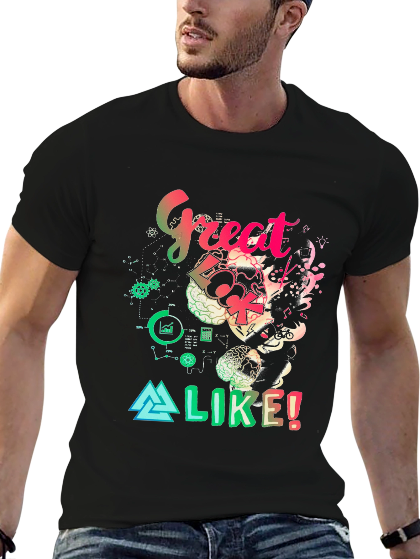 Great Look Alike Graphic T-Shirt