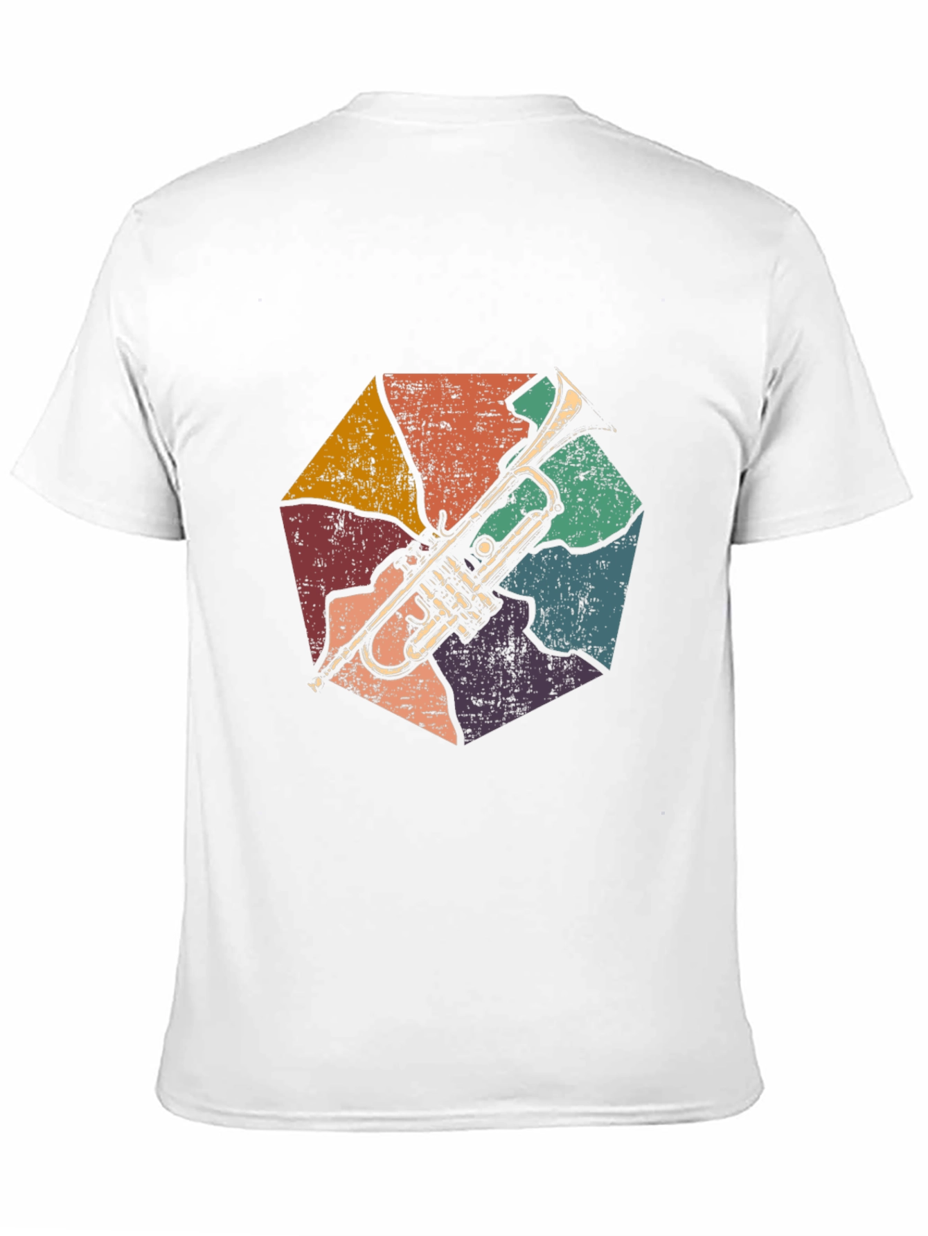 Retro Trumpet T-Shirt - Music Lover Tee