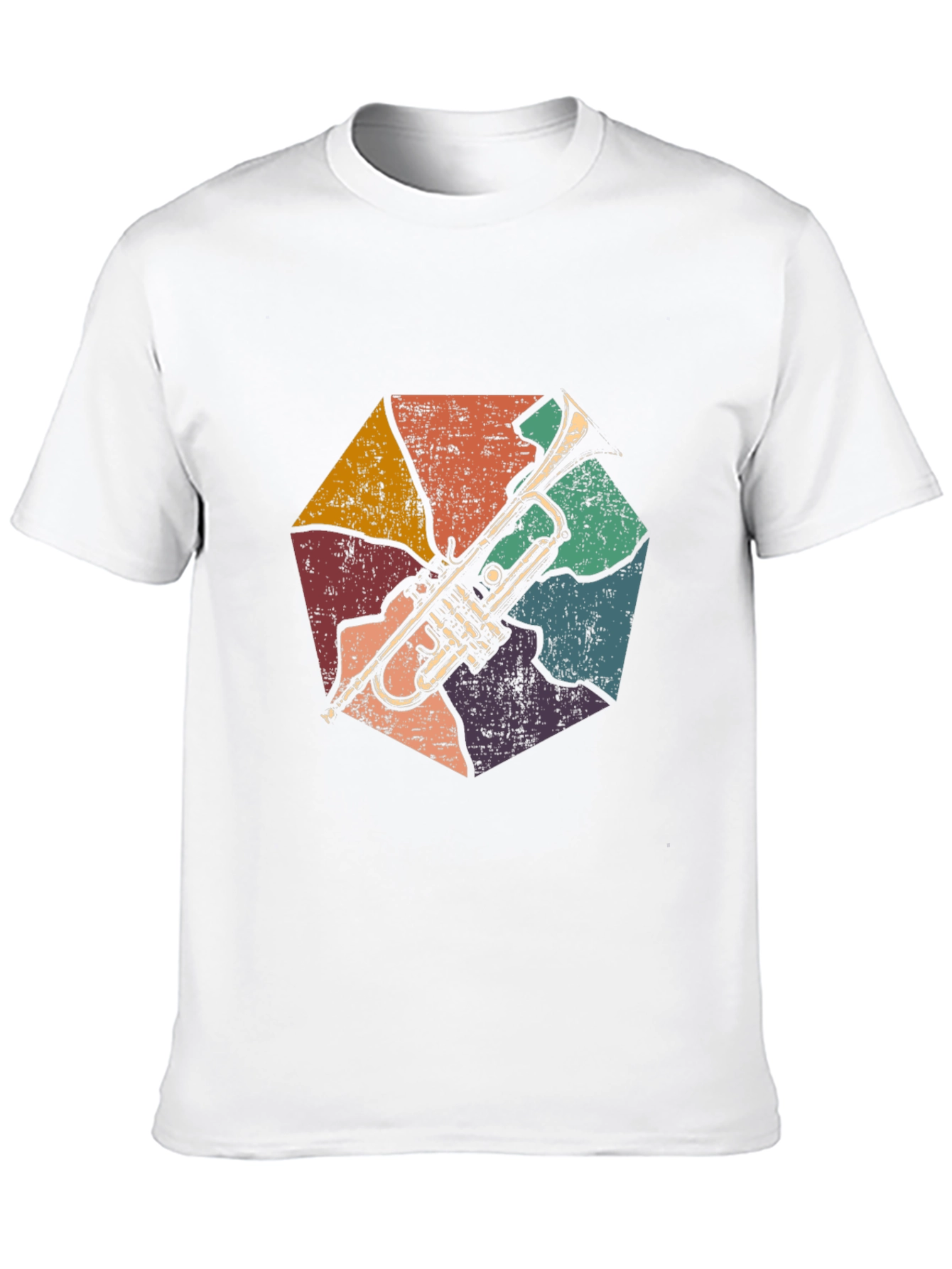 Retro Trumpet T-Shirt - Music Lover Tee