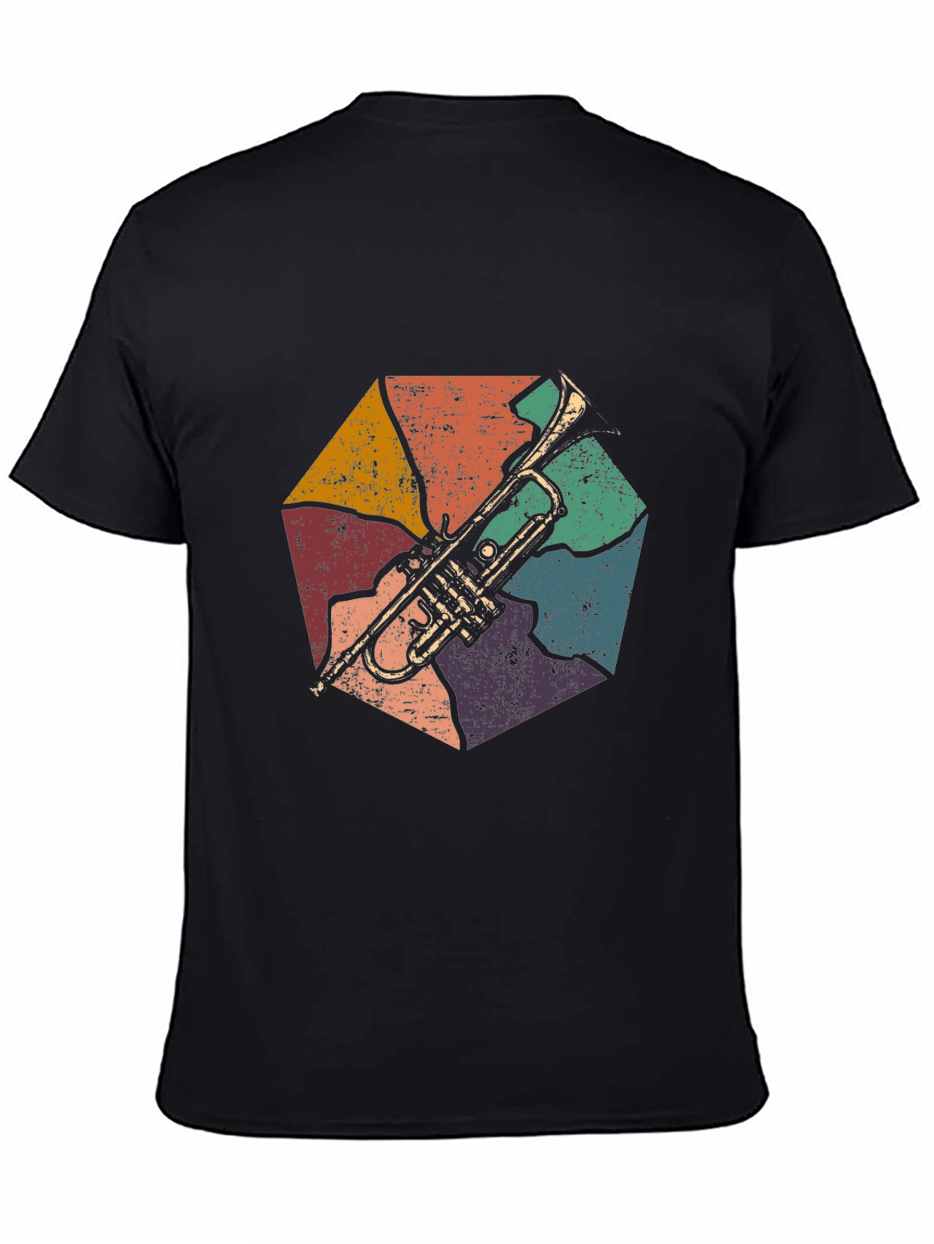 Retro Trumpet T-Shirt - Music Lover Tee