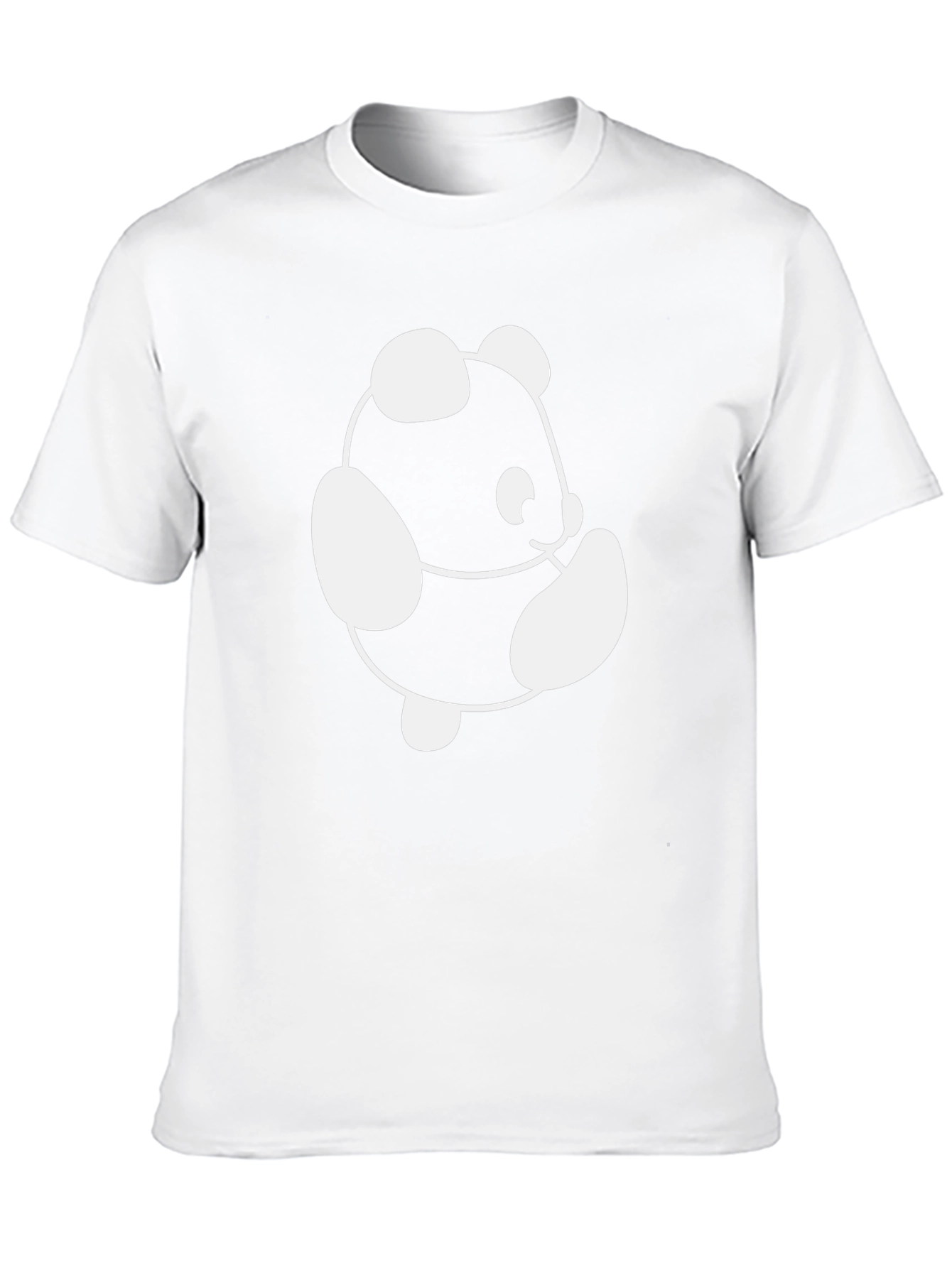 Panda Graphic Black T-Shirt