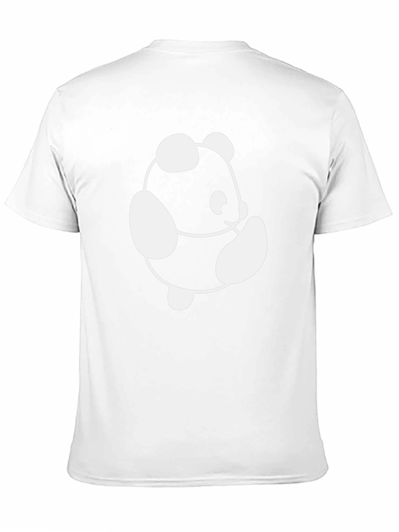 Panda Graphic Black T-Shirt
