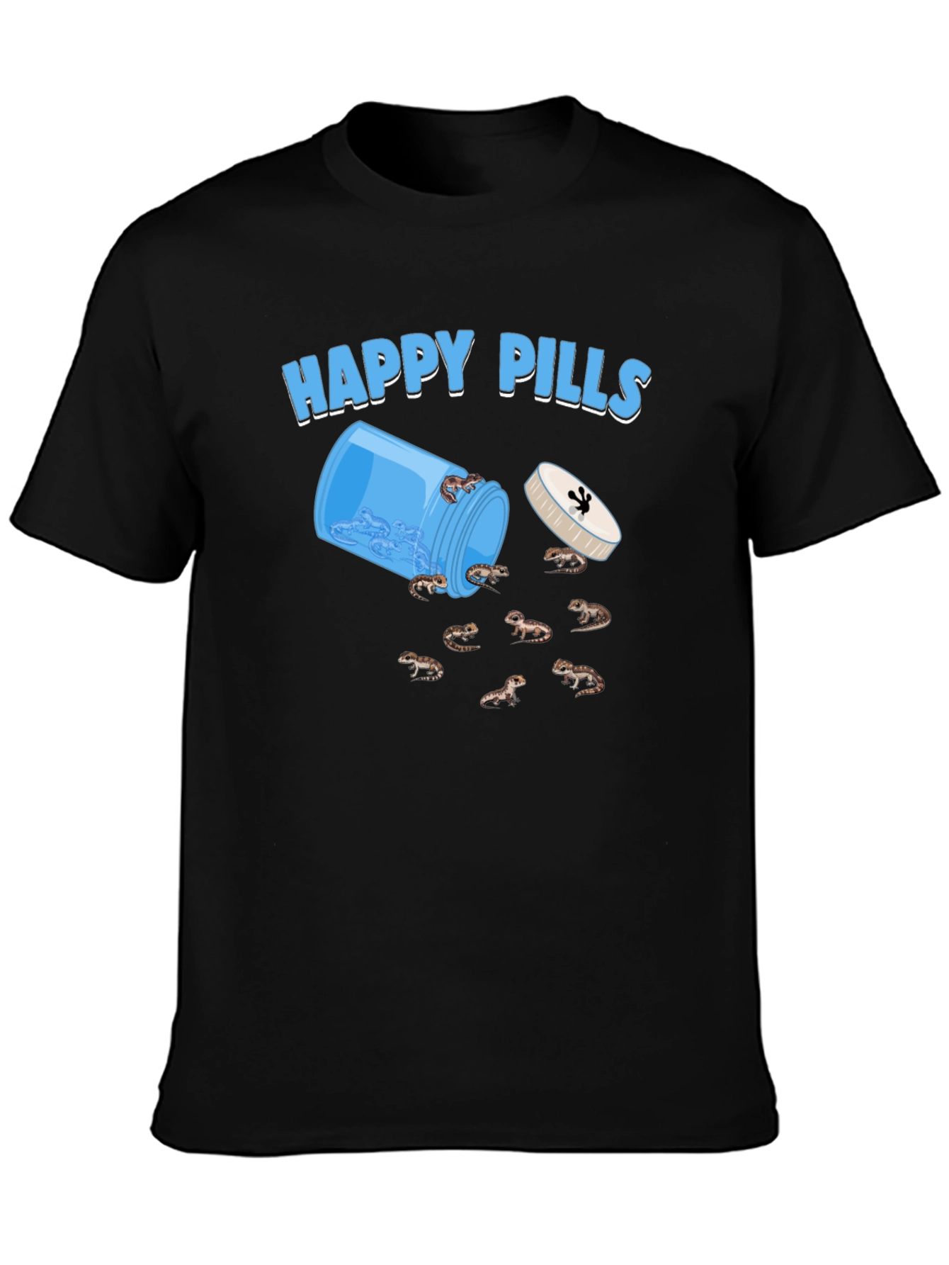 Happy Pills Bearded Dragon T-Shirt