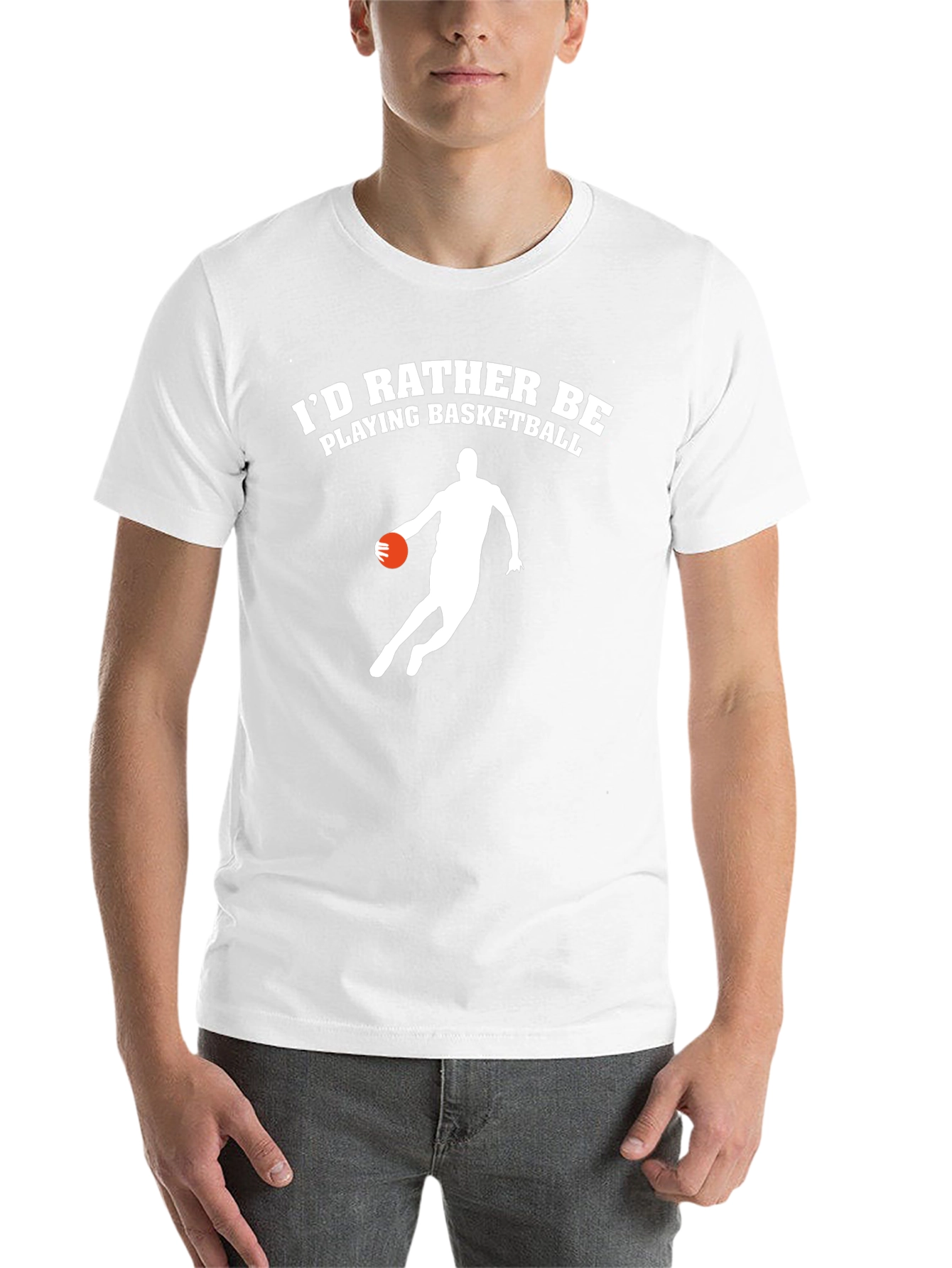 Basketball T-Shirt: Id Rather Be Playing