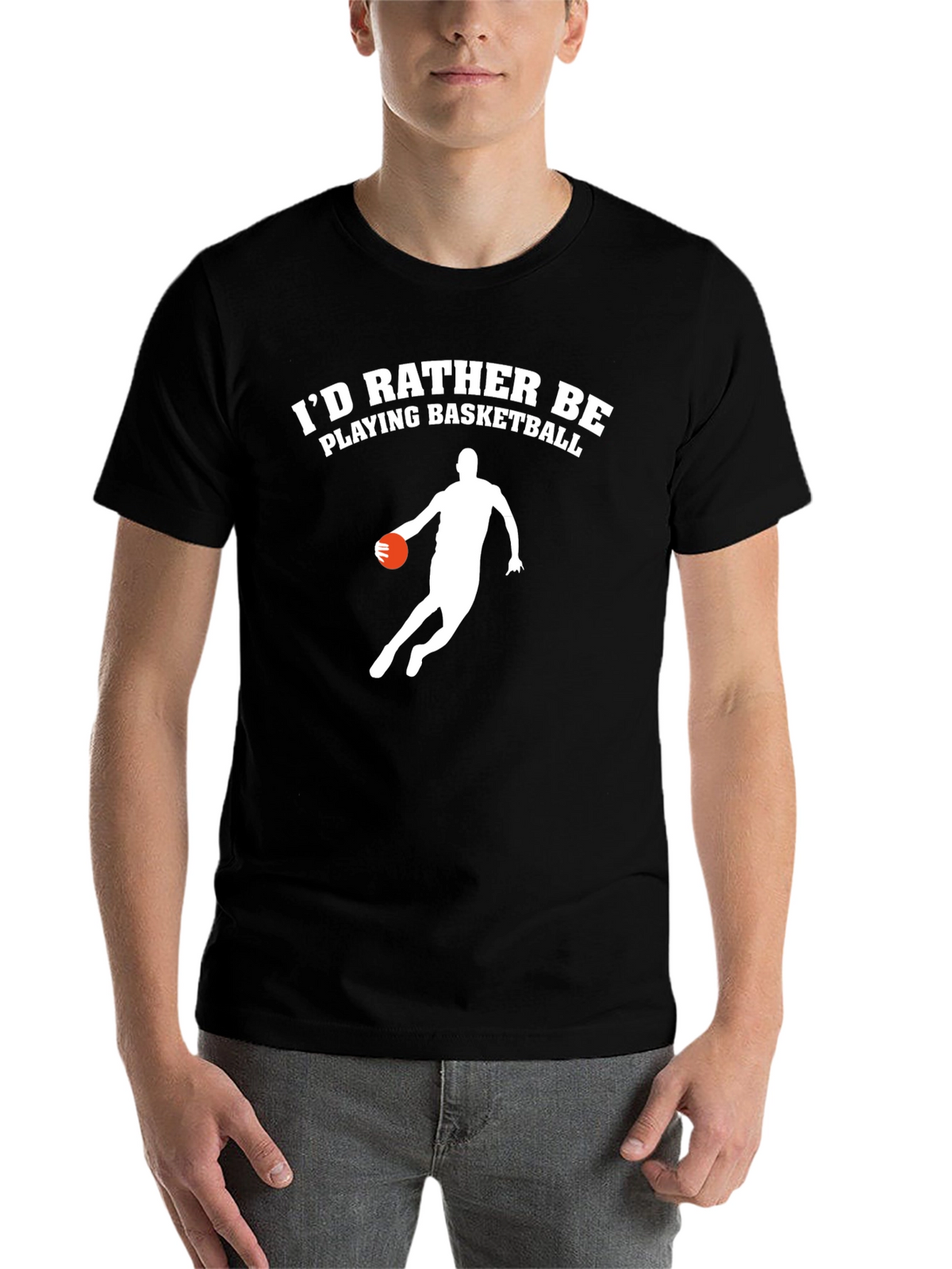 Basketball T-Shirt: Id Rather Be Playing