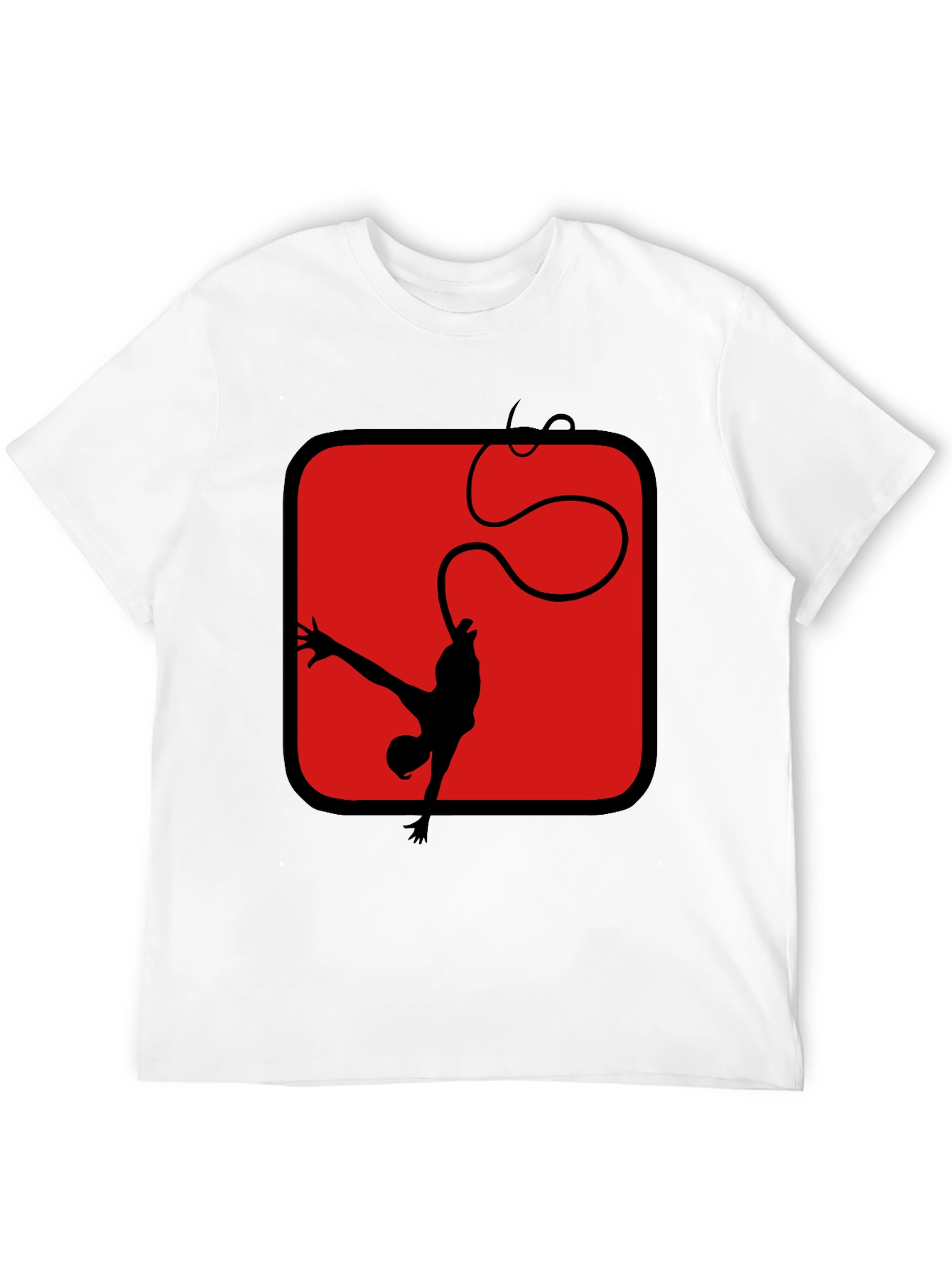 Bungee Jumper Graphic Tee - Black