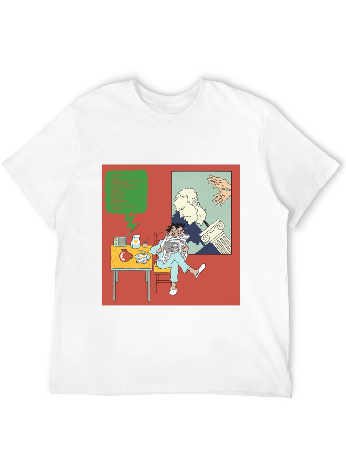 Philosophical Breakfast Tee