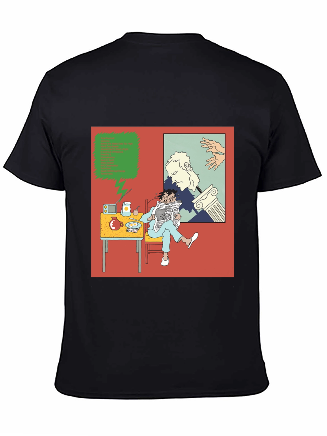Philosophical Breakfast Tee