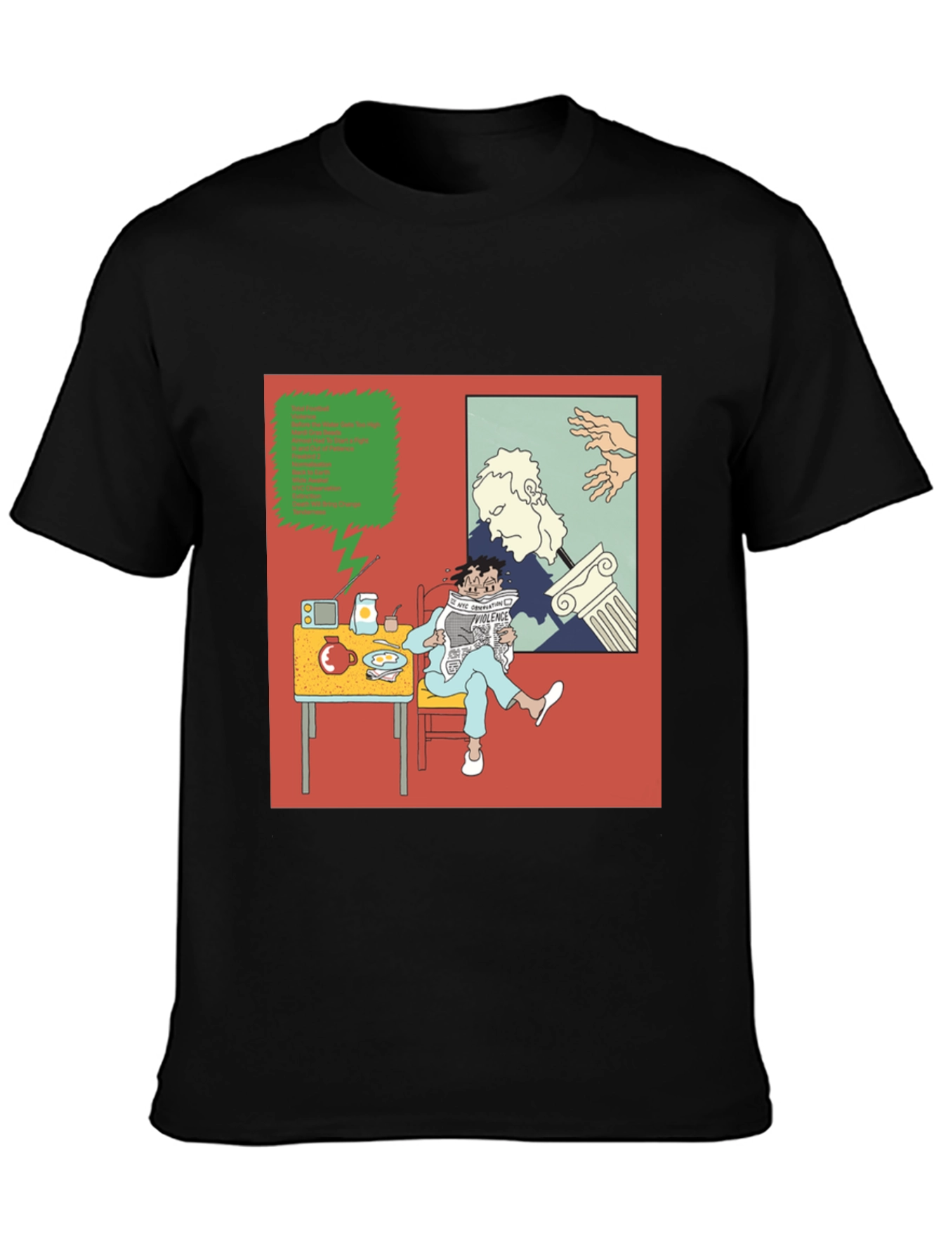 Philosophical Breakfast Tee