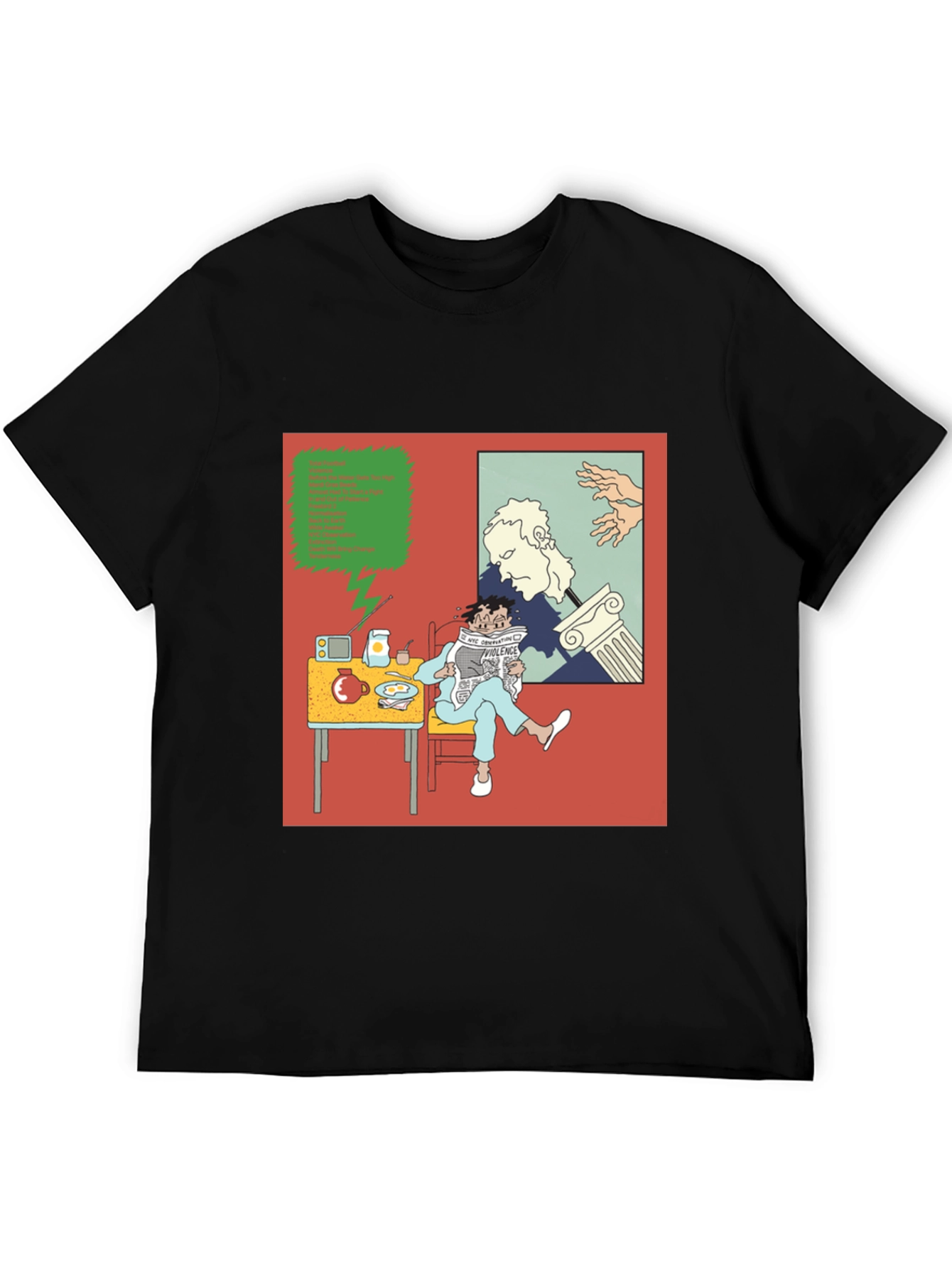 Philosophical Breakfast Tee