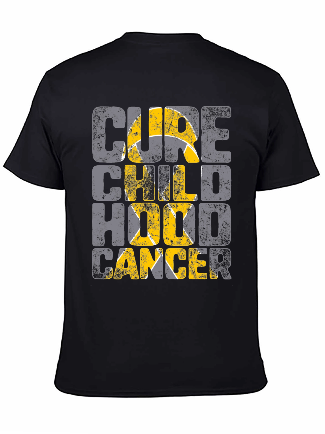 Cure Childhood Cancer Awareness Graphic T-Shirt