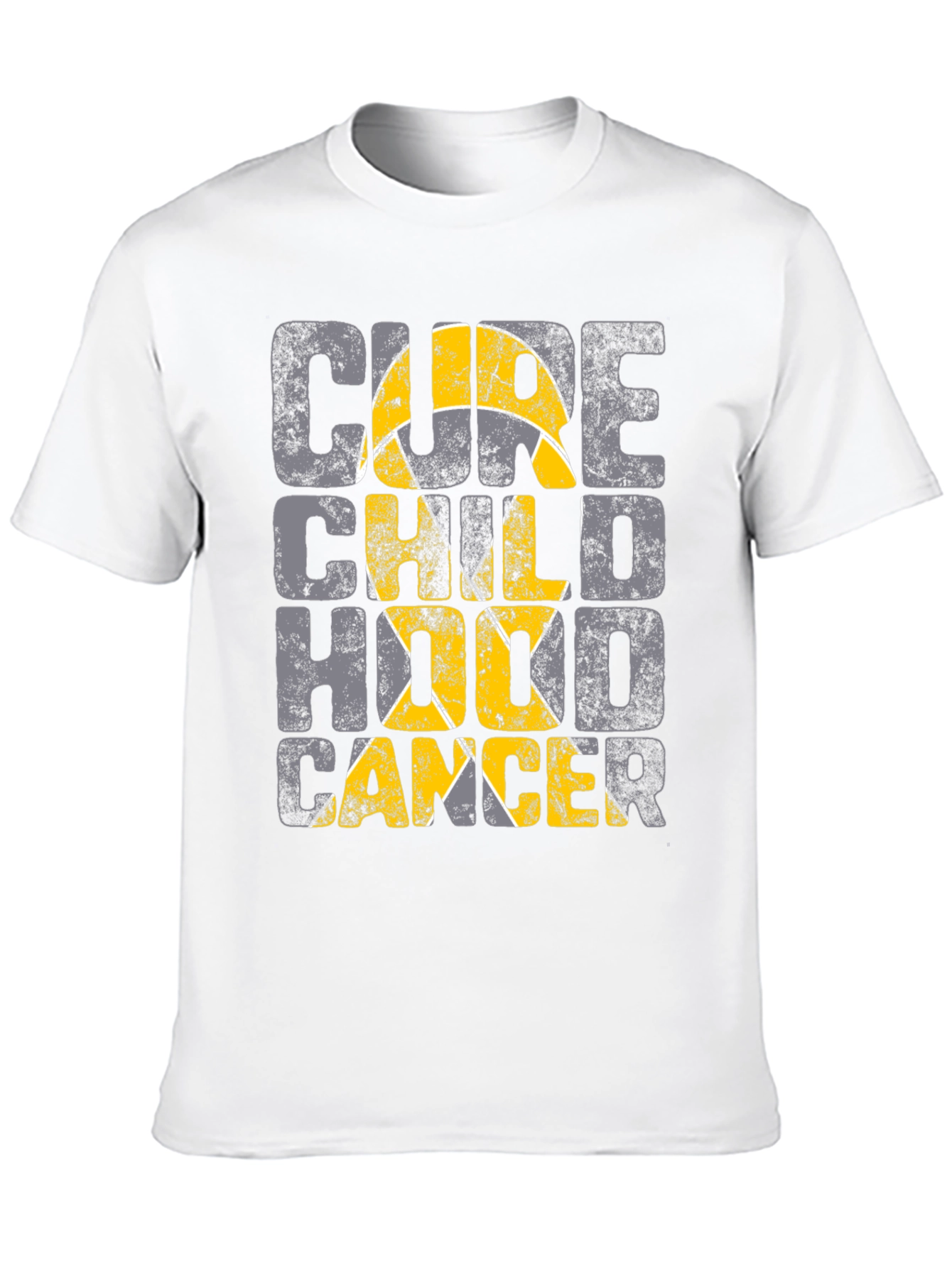 Cure Childhood Cancer Awareness Graphic T-Shirt