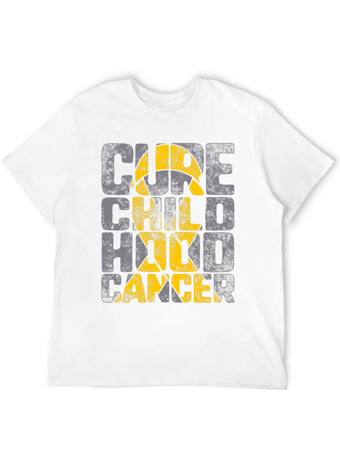 Cure Childhood Cancer Awareness Graphic T-Shirt