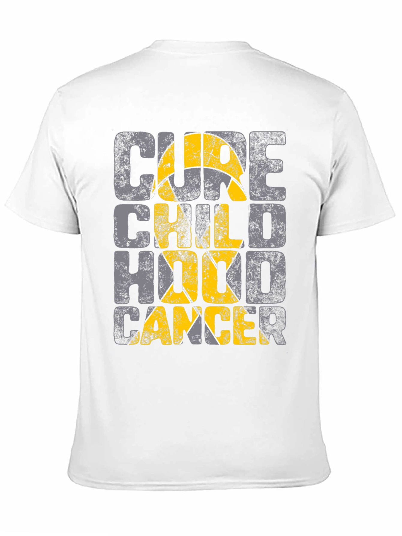 Cure Childhood Cancer Awareness Graphic T-Shirt