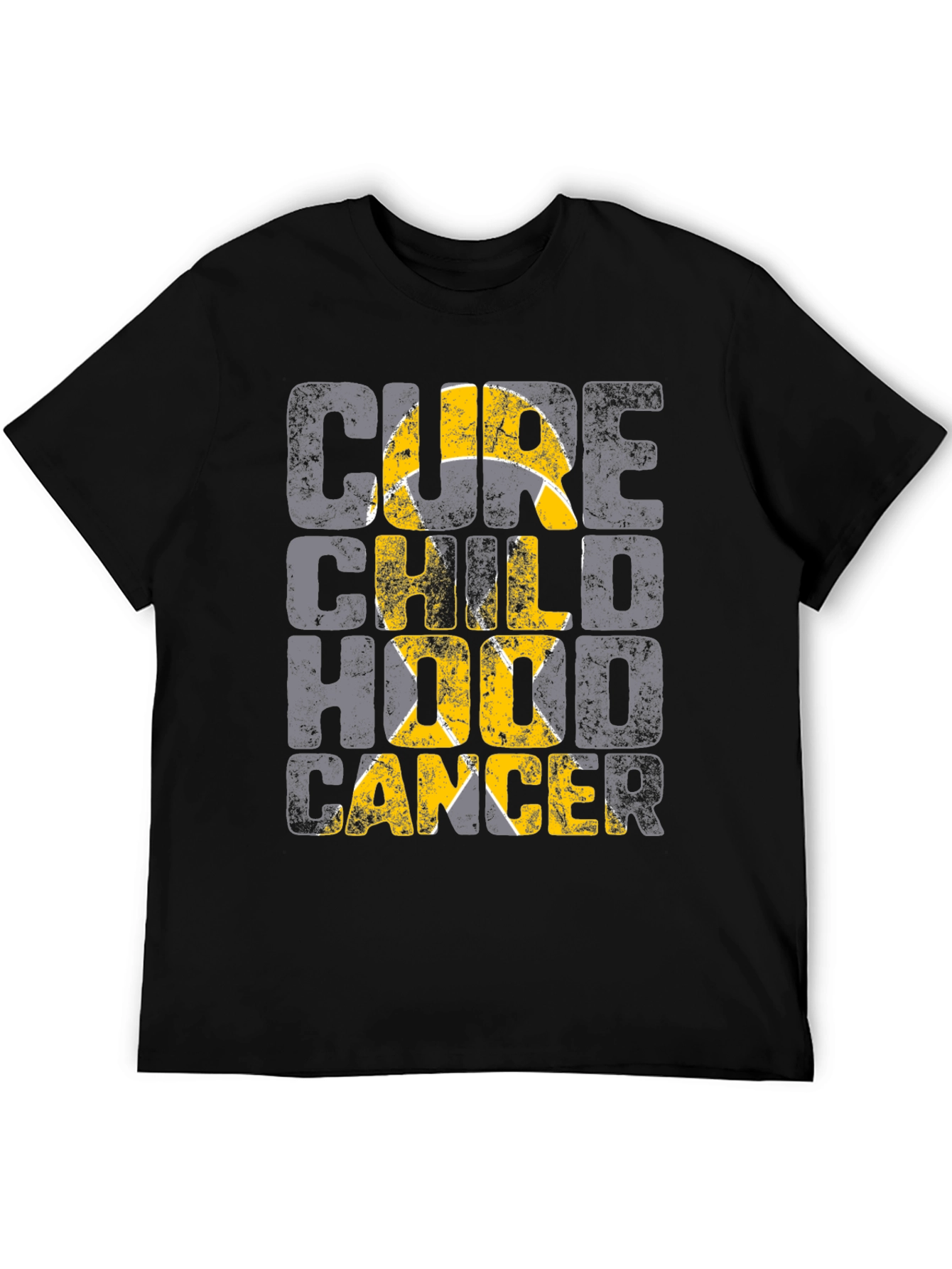 Cure Childhood Cancer Awareness Graphic T-Shirt