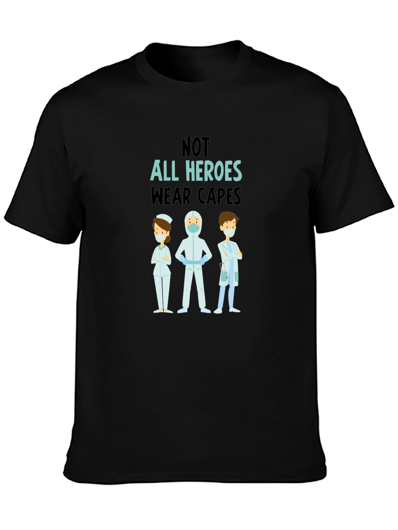Heroes Wear Capes Graphic Tee
