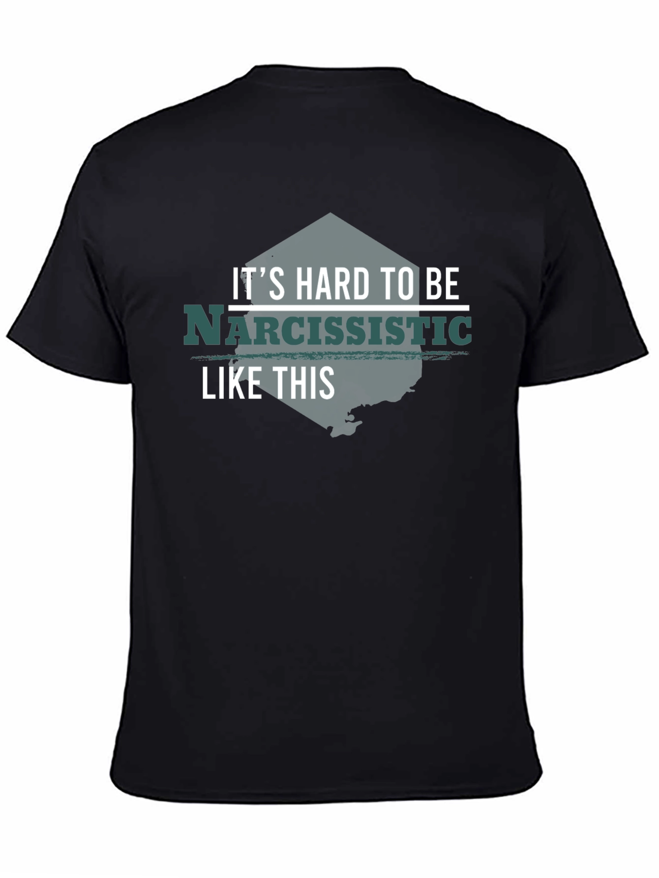 Narcissistic Funny T-Shirt - Black