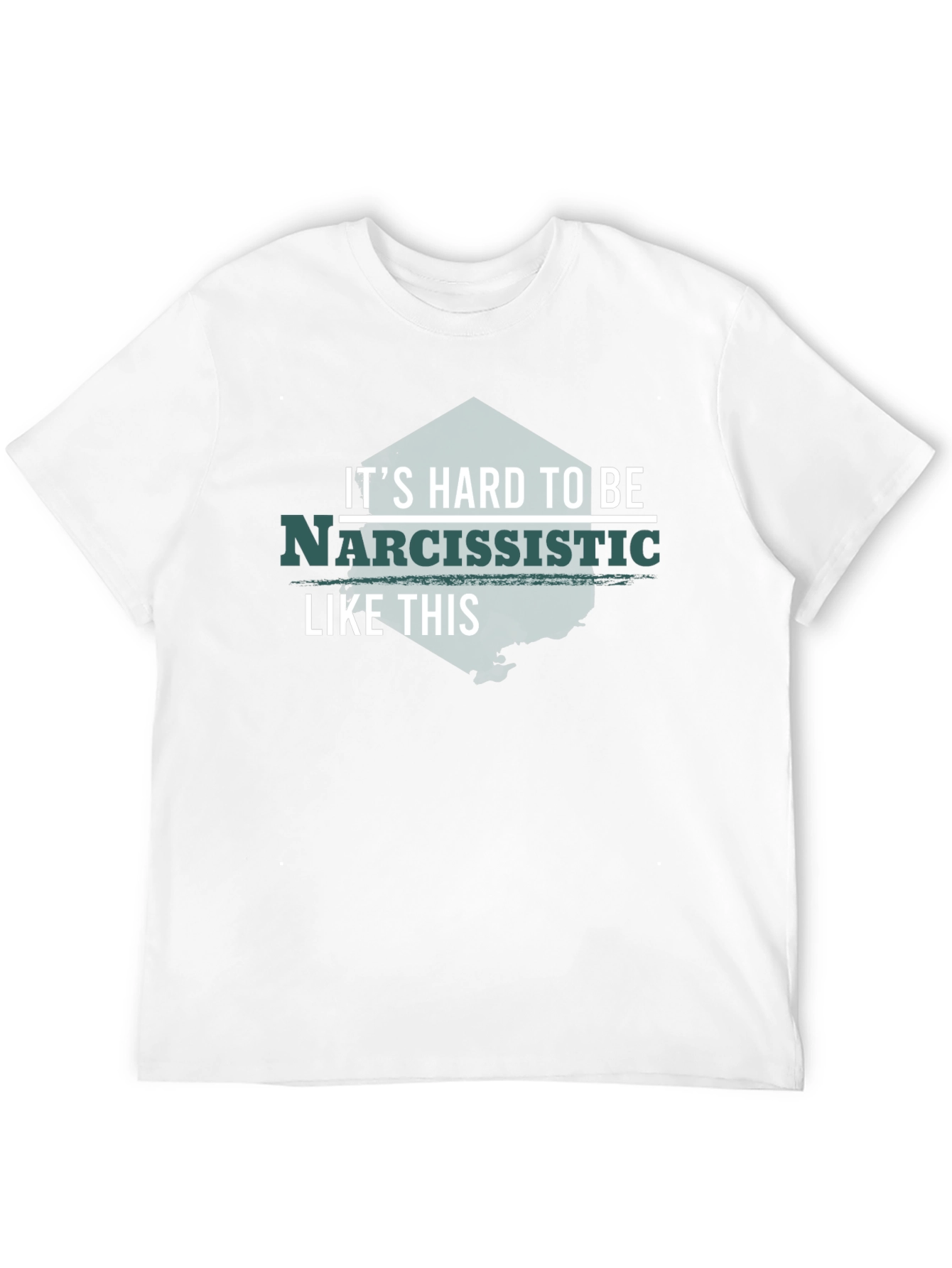 Narcissistic Funny T-Shirt - Black