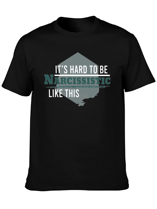Narcissistic Funny T-Shirt - Black