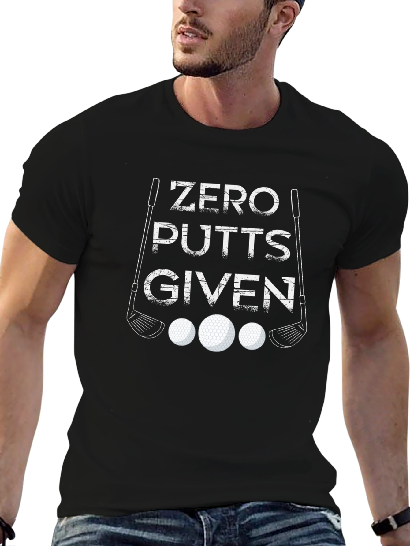 Zero Putts Given Golf T-Shirt