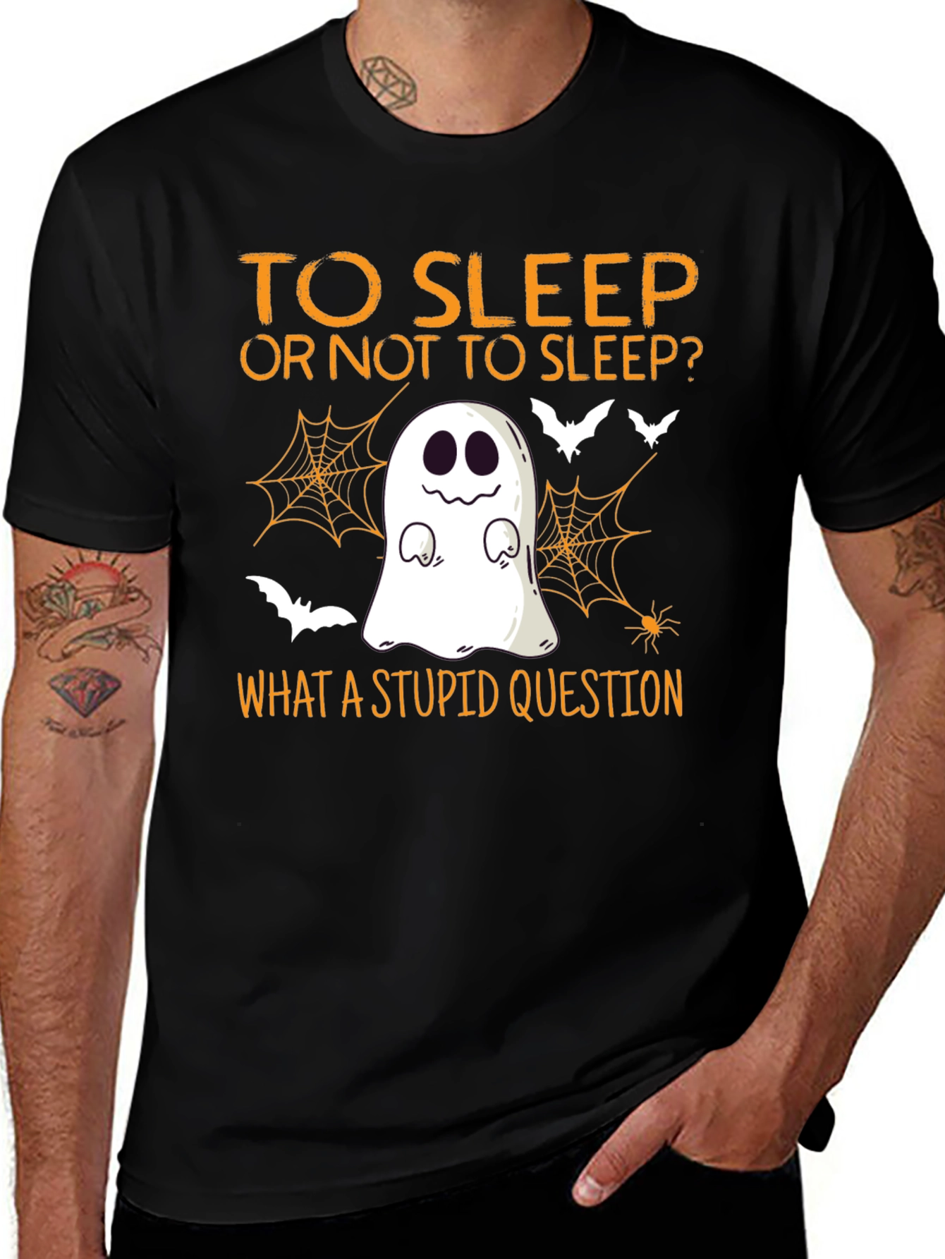 Halloween Ghost Sleep T-Shirt