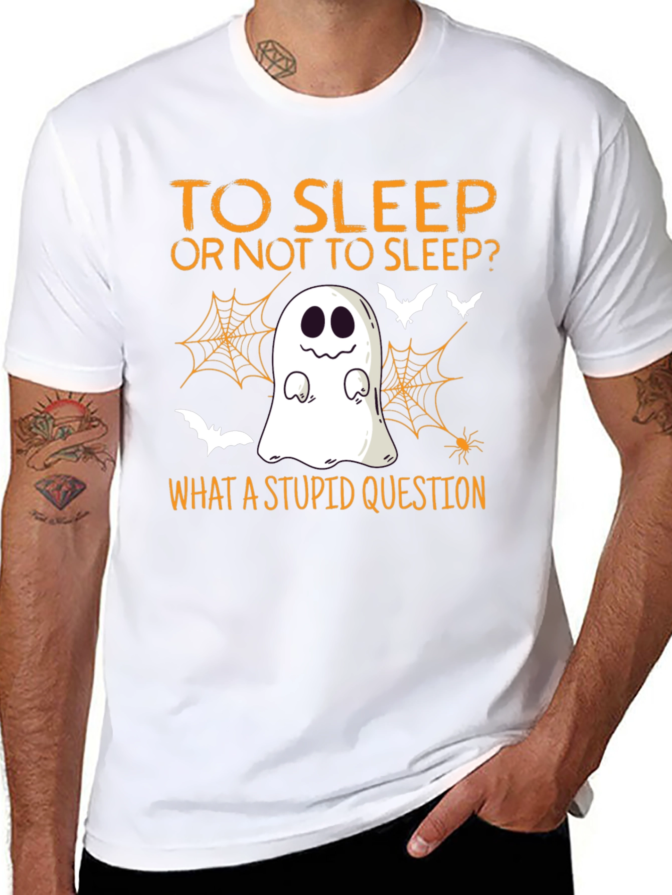 Halloween Ghost Sleep T-Shirt