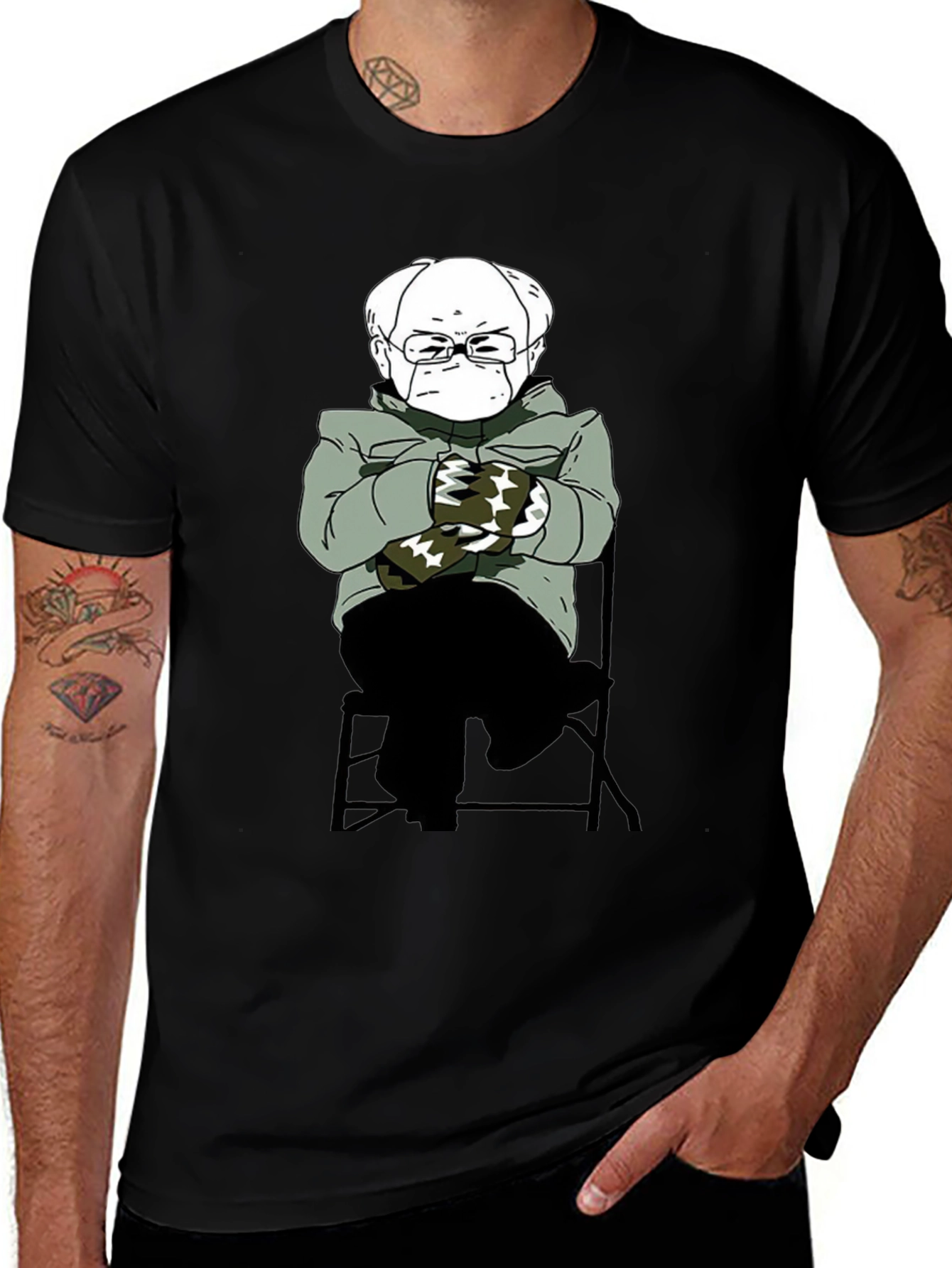 Bernie Sanders Mittens T-Shirt