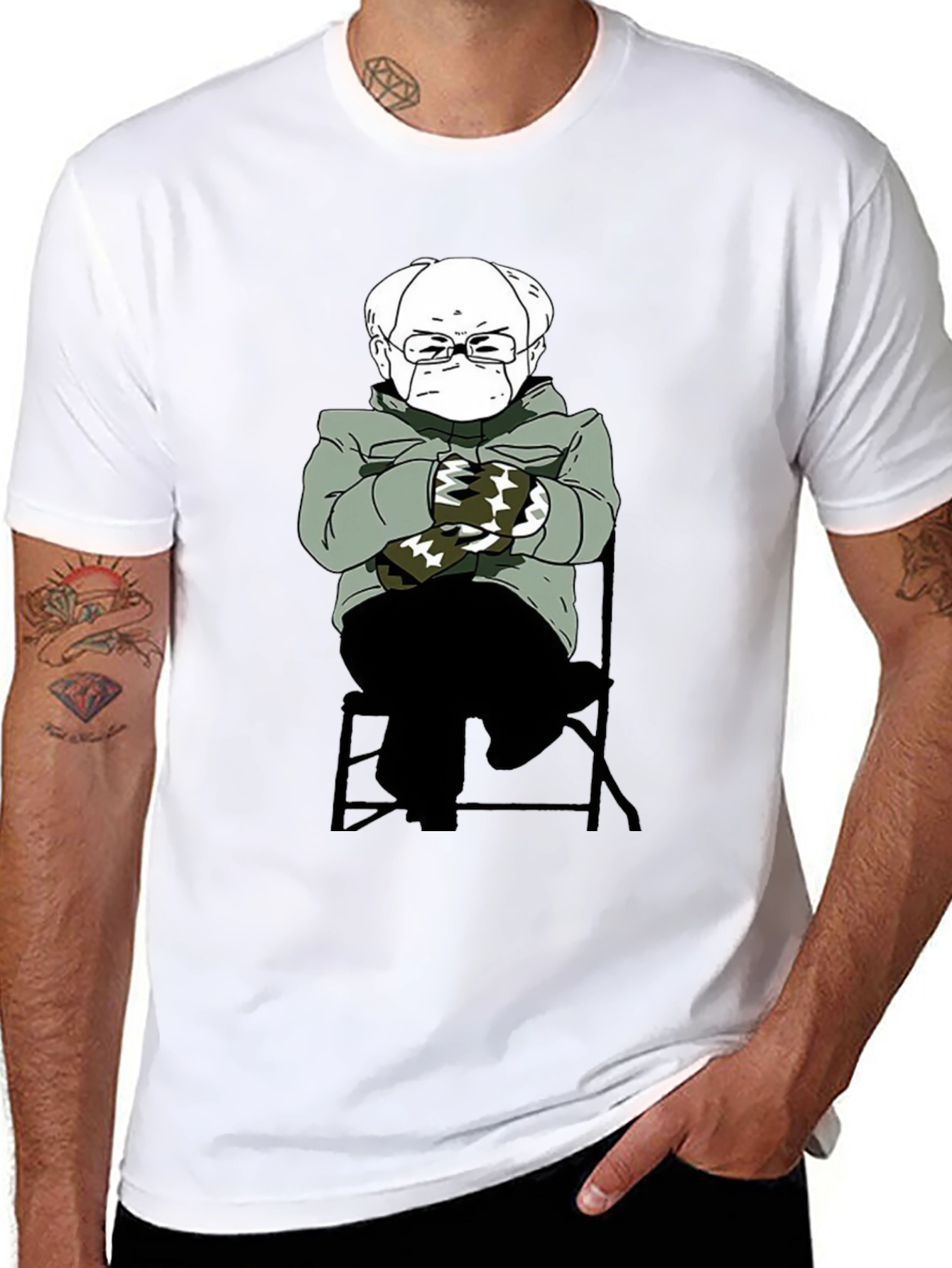 Bernie Sanders Mittens T-Shirt