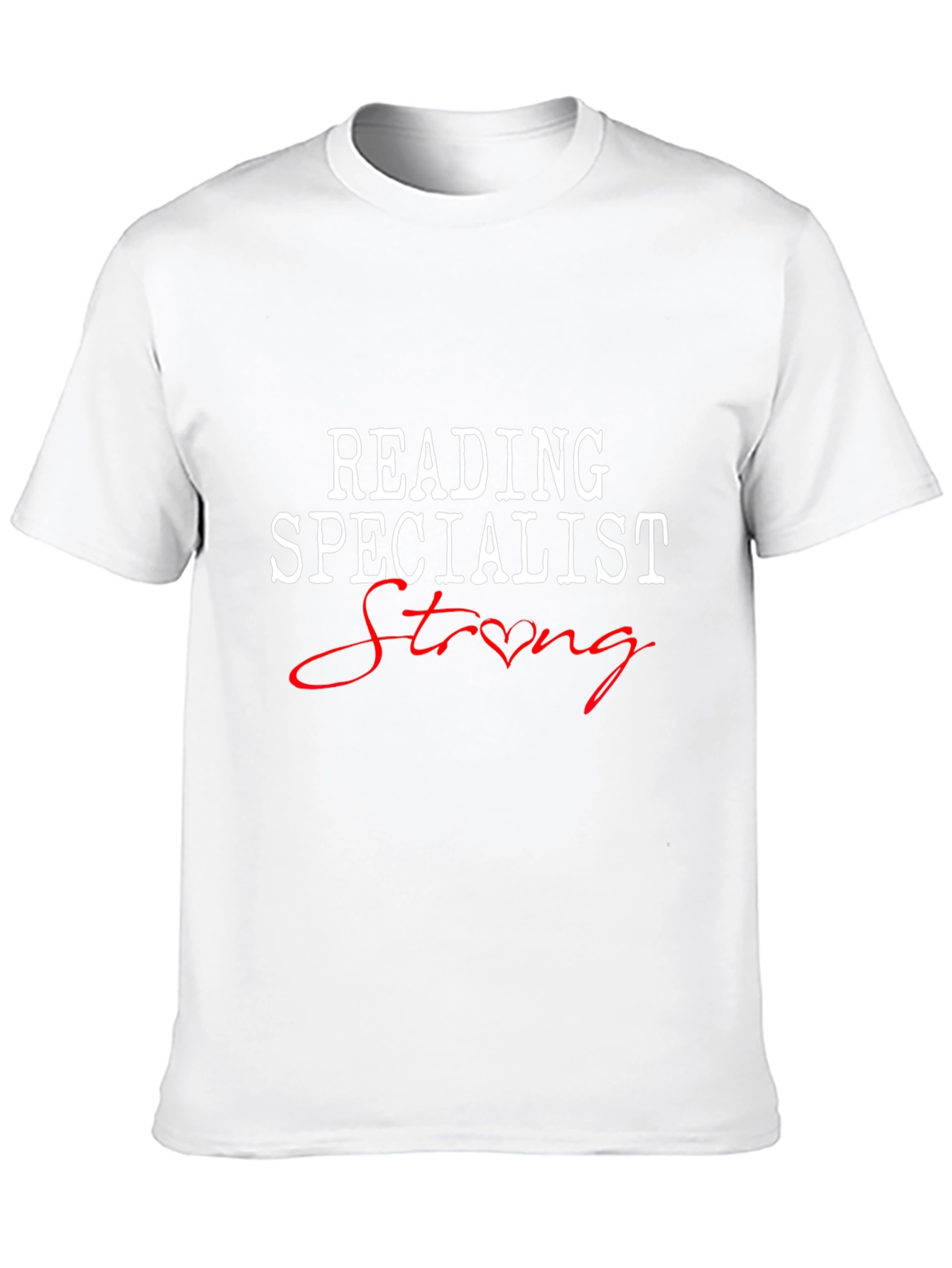 Reading Specialist Strong Graphic Tee - Black