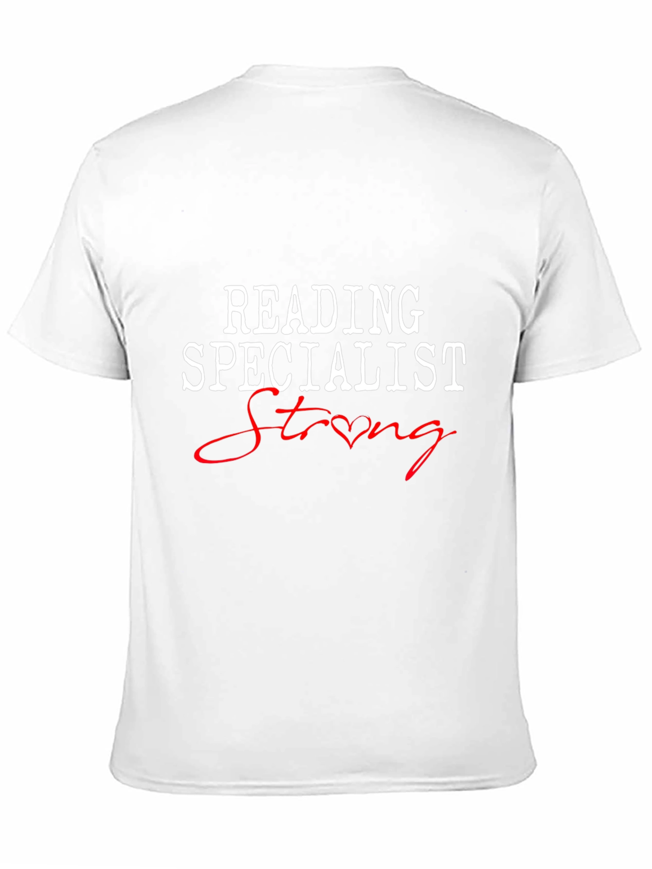 Reading Specialist Strong Graphic Tee - Black