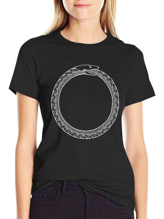Ouroboros Snake Graphic T-Shirt