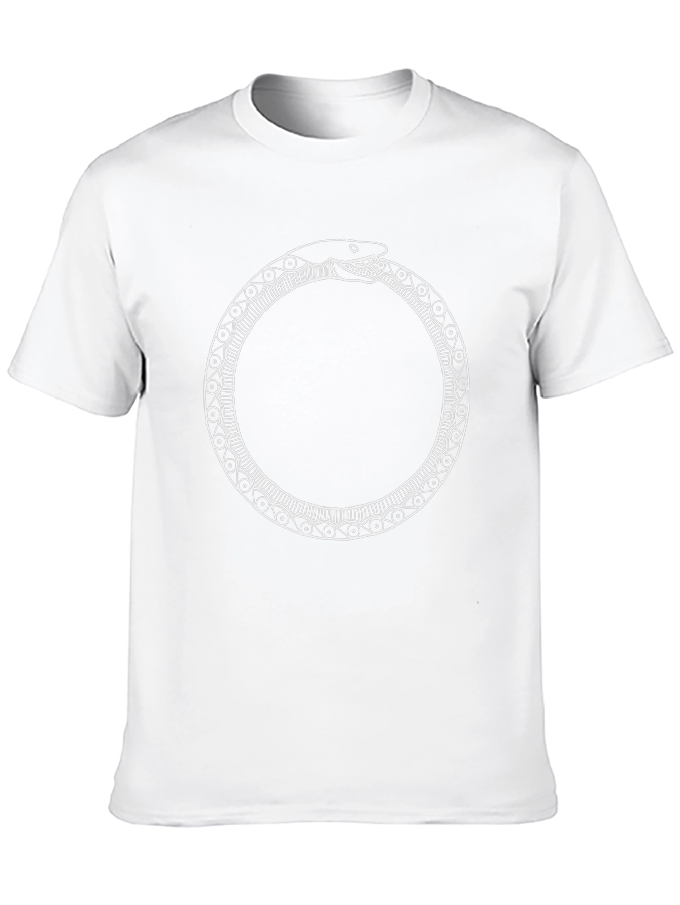 Ouroboros Snake Graphic T-Shirt