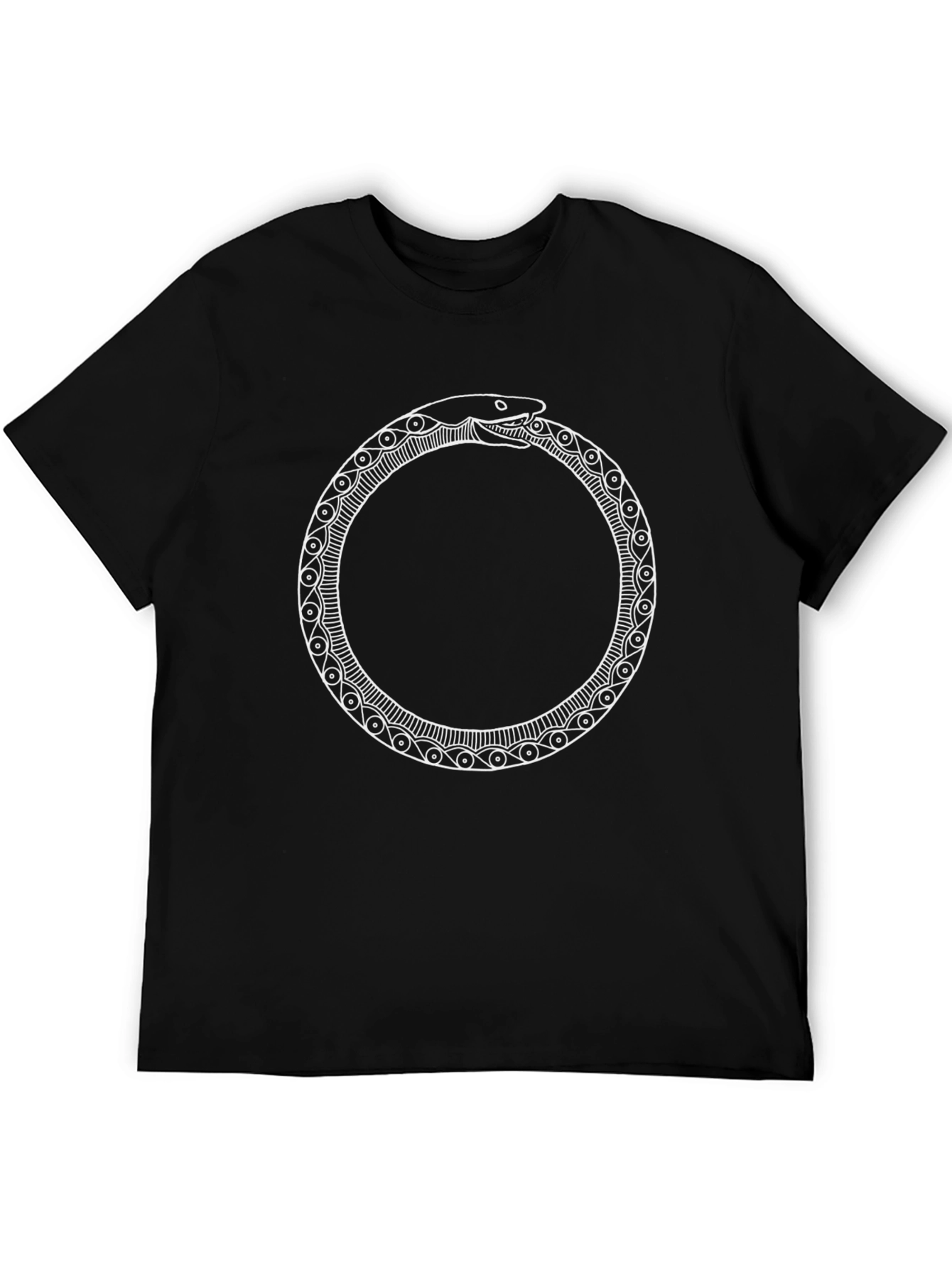 Ouroboros Snake Graphic T-Shirt