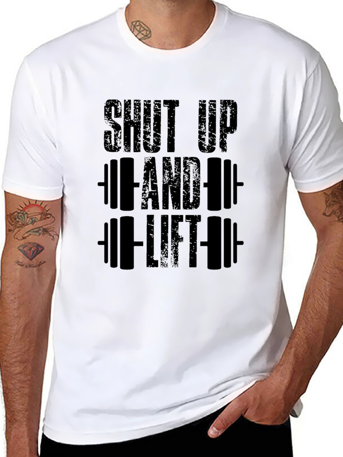 Shut Up and Lift Graphic Tee