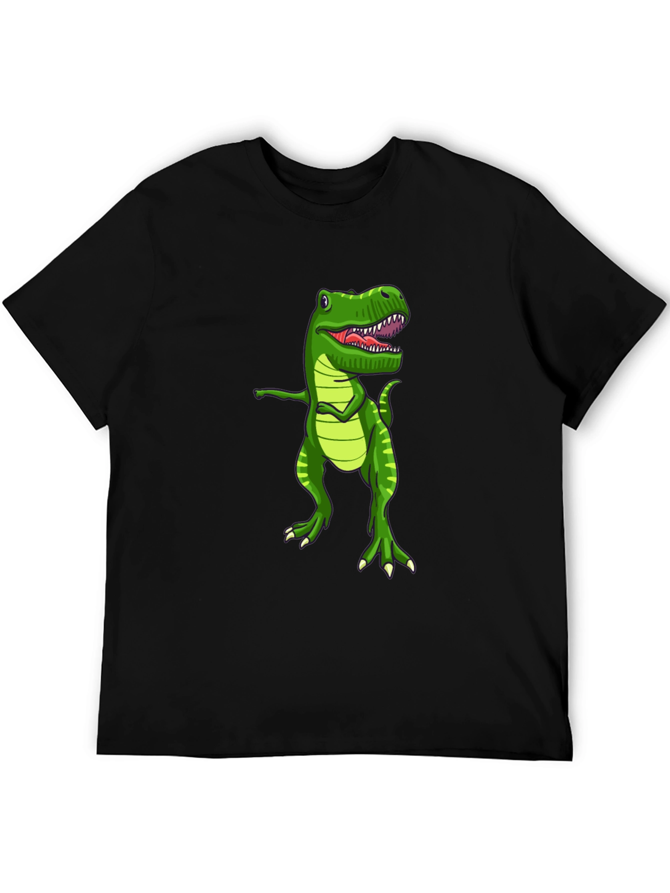 Dabbing Dinosaur Graphic T-Shirt - Fun Novelty Tee