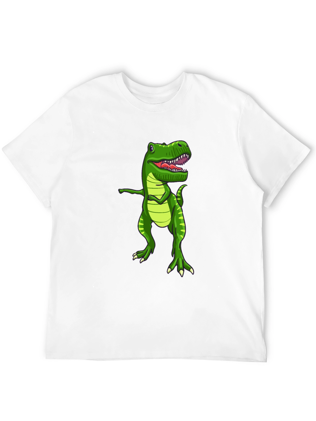 Dabbing Dinosaur Graphic T-Shirt - Fun Novelty Tee