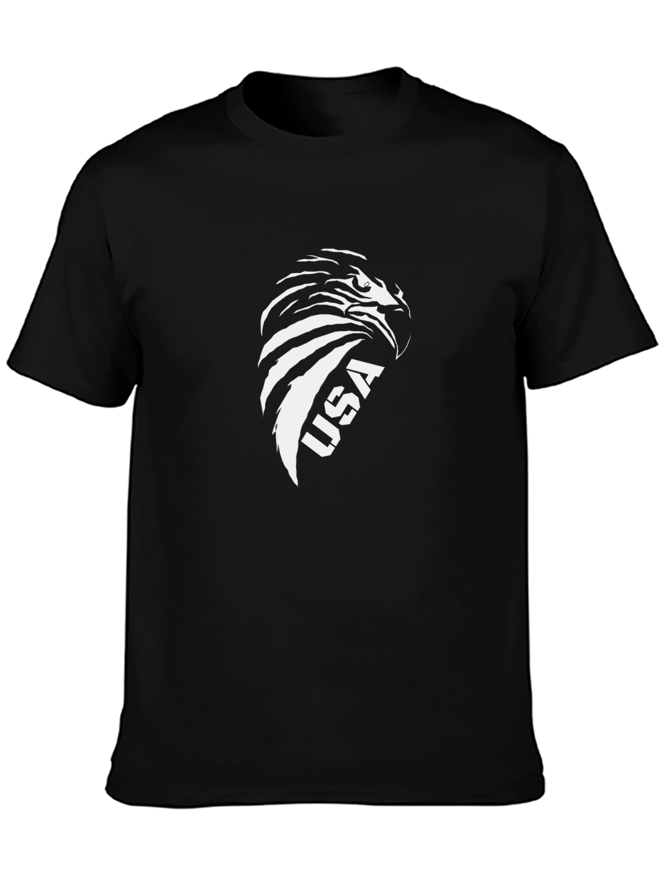 USA Eagle Graphic T-Shirt - Patriotic Design