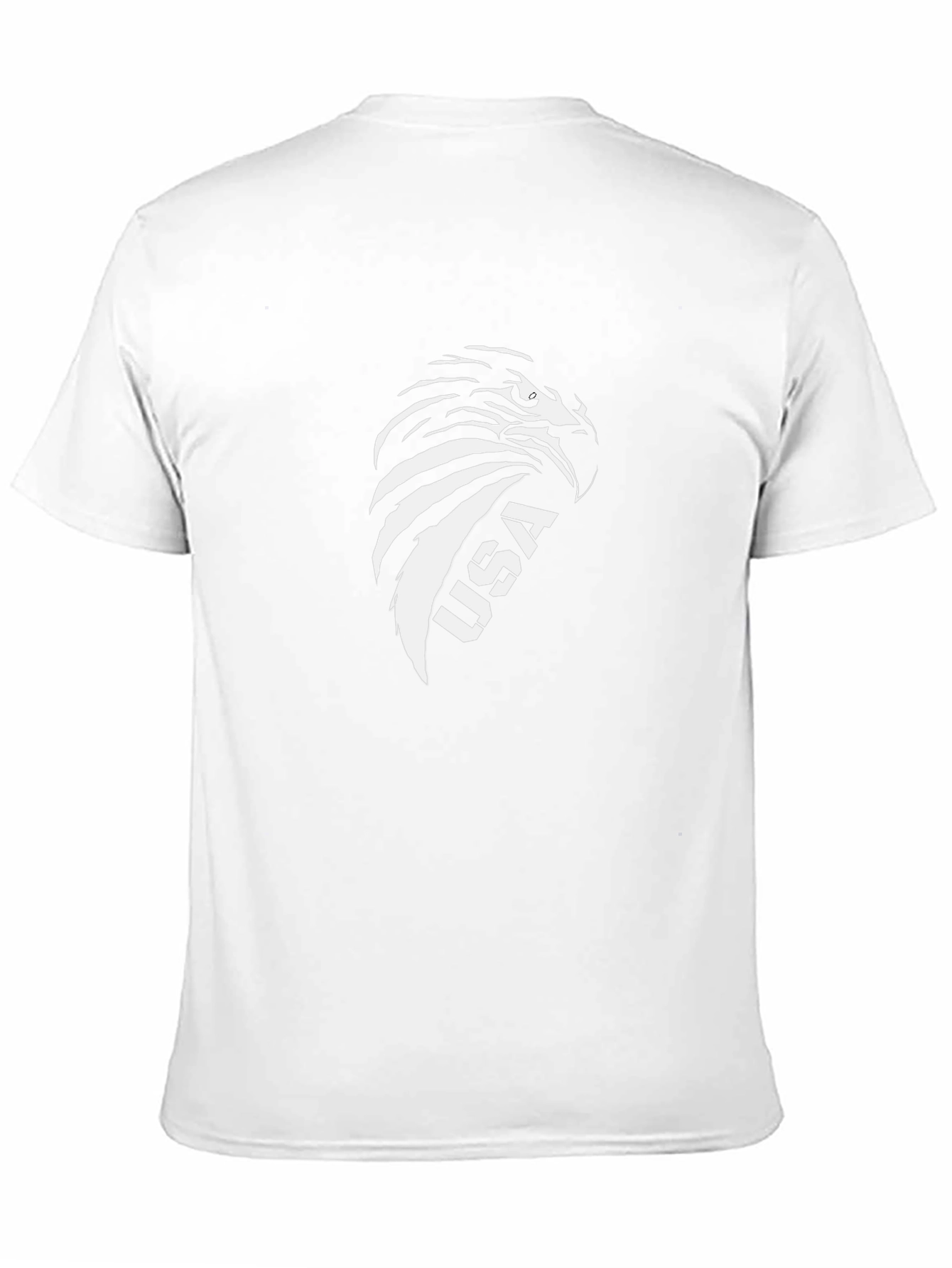USA Eagle Graphic T-Shirt - Patriotic Design
