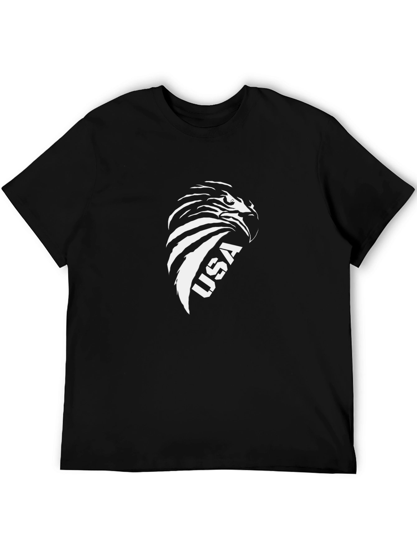 USA Eagle Graphic T-Shirt - Patriotic Design