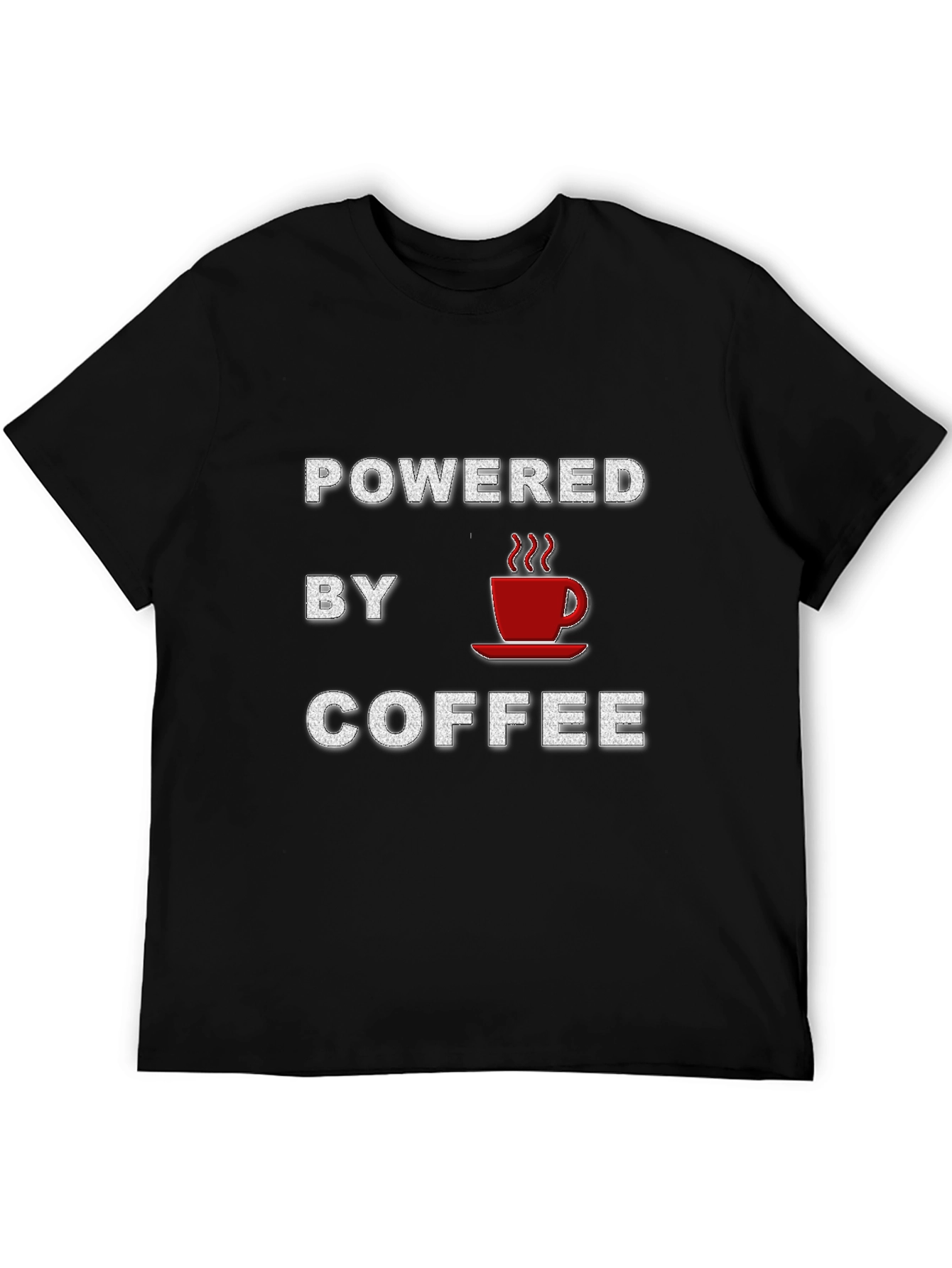 Powered By Coffee Graphic T-Shirt