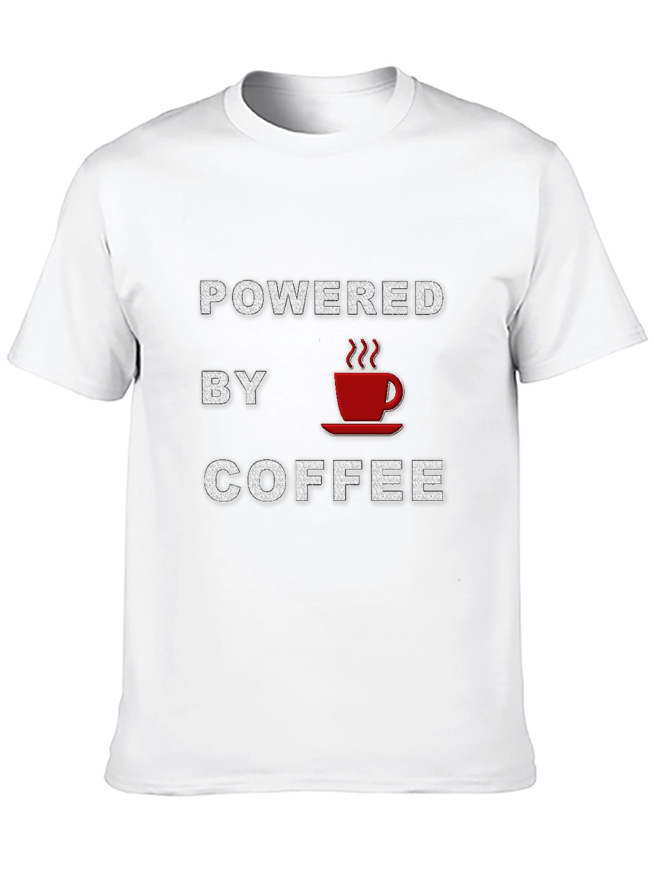 Powered By Coffee Graphic T-Shirt