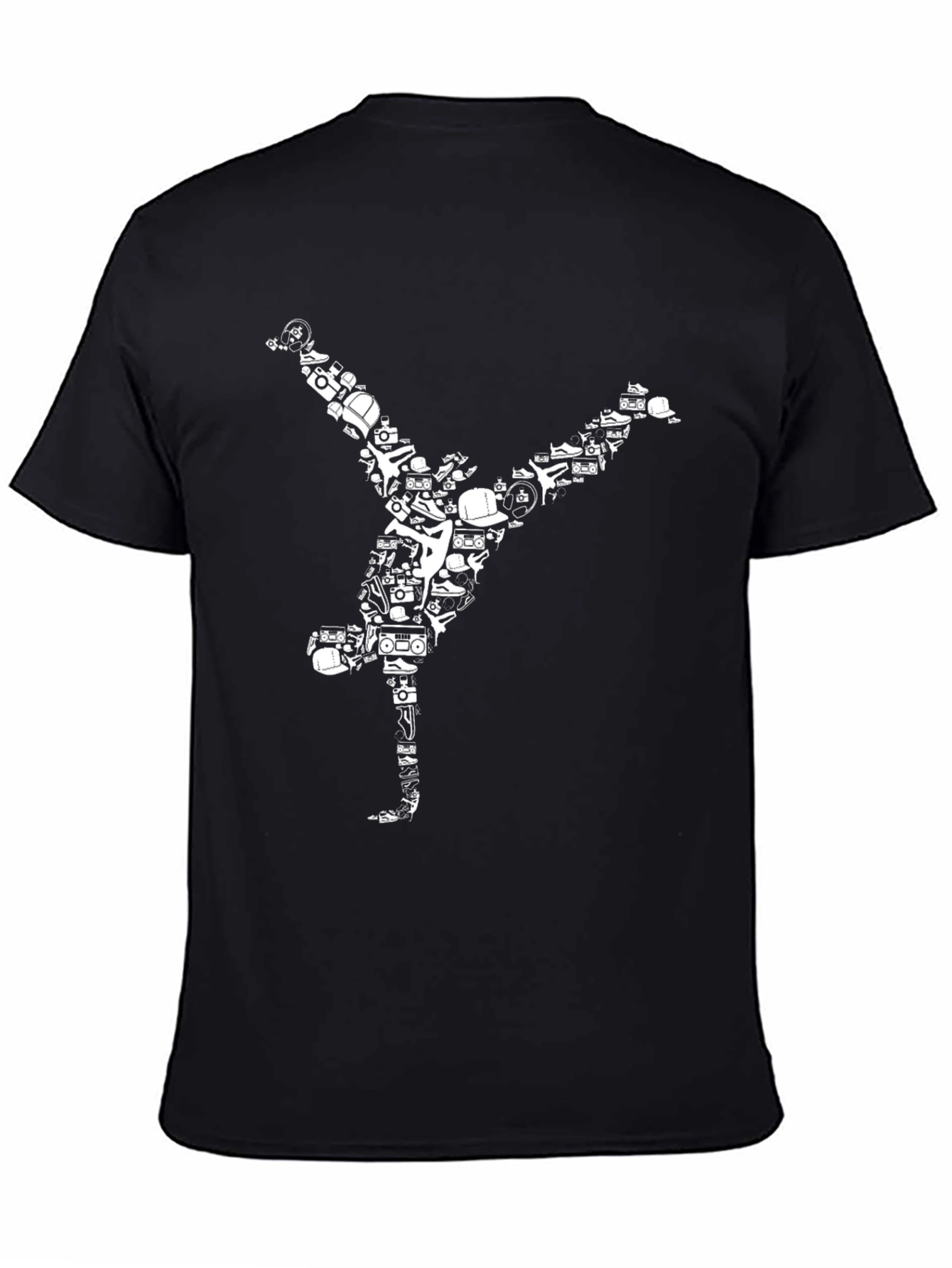 Hip Hop Handstand Tee - Unique Graphic Design
